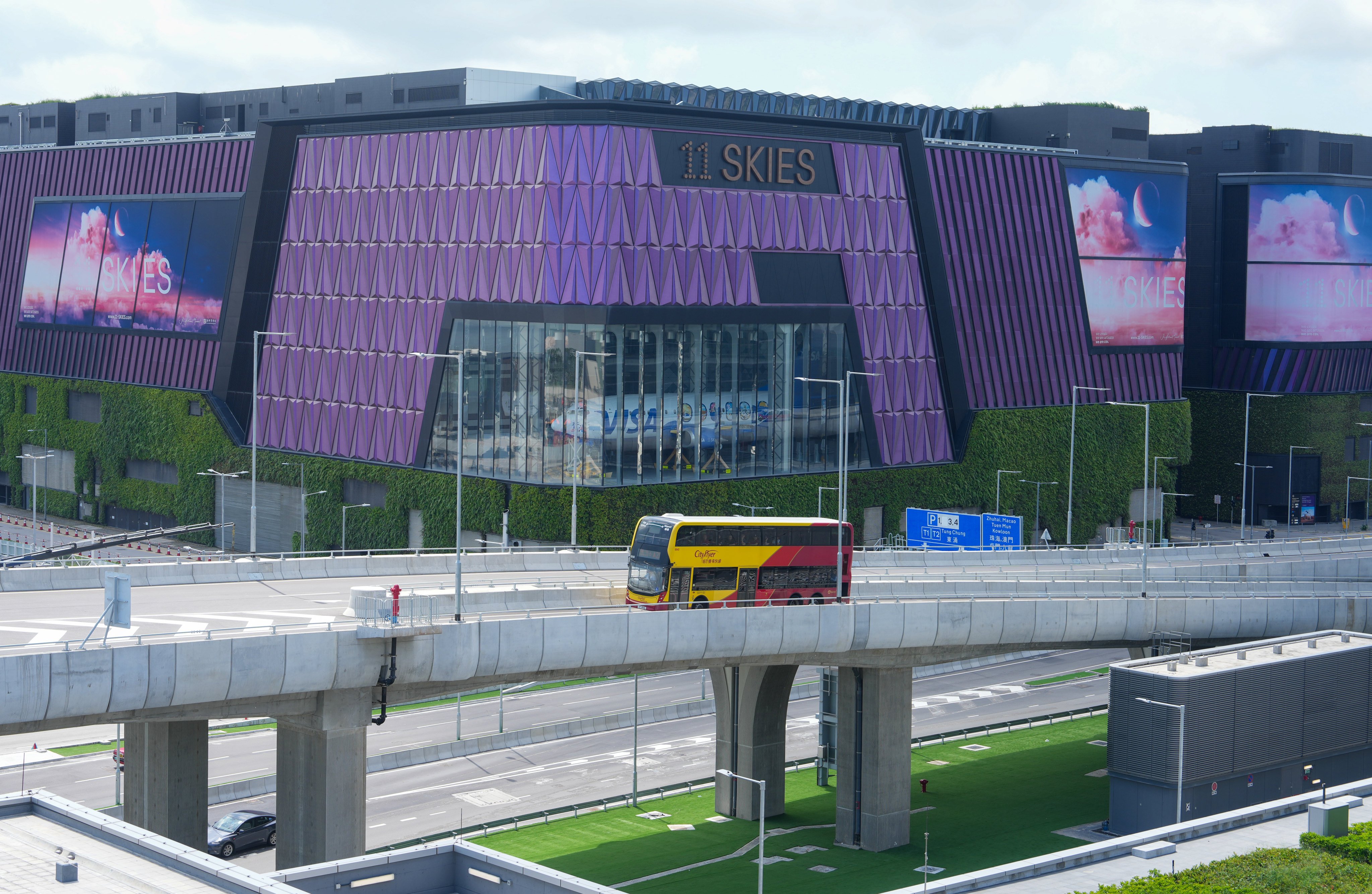 11 Skies is a 3.8 million sq ft mixed‑use retail and entertainment complex at Skycity near Hong Kong International Airport in Chek Lap Kok, seen here on May 27. Photo: Sam Tsang