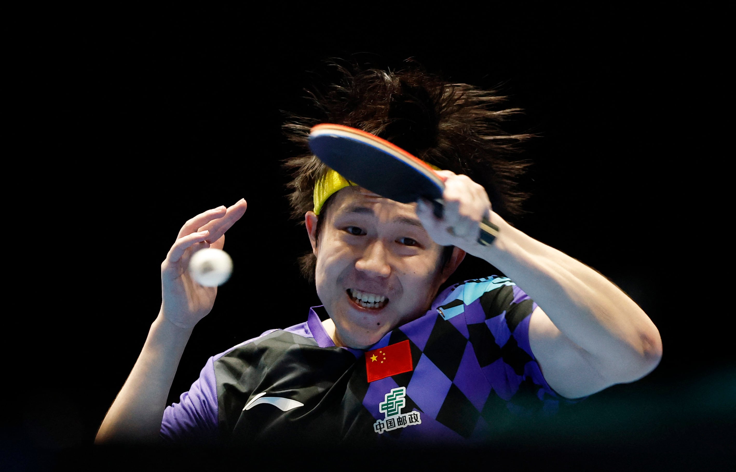 Wang Chuqin has been handed the responsibility of replacing Ma Long as captain of the China men’s table tennis team. Photo: Reuters