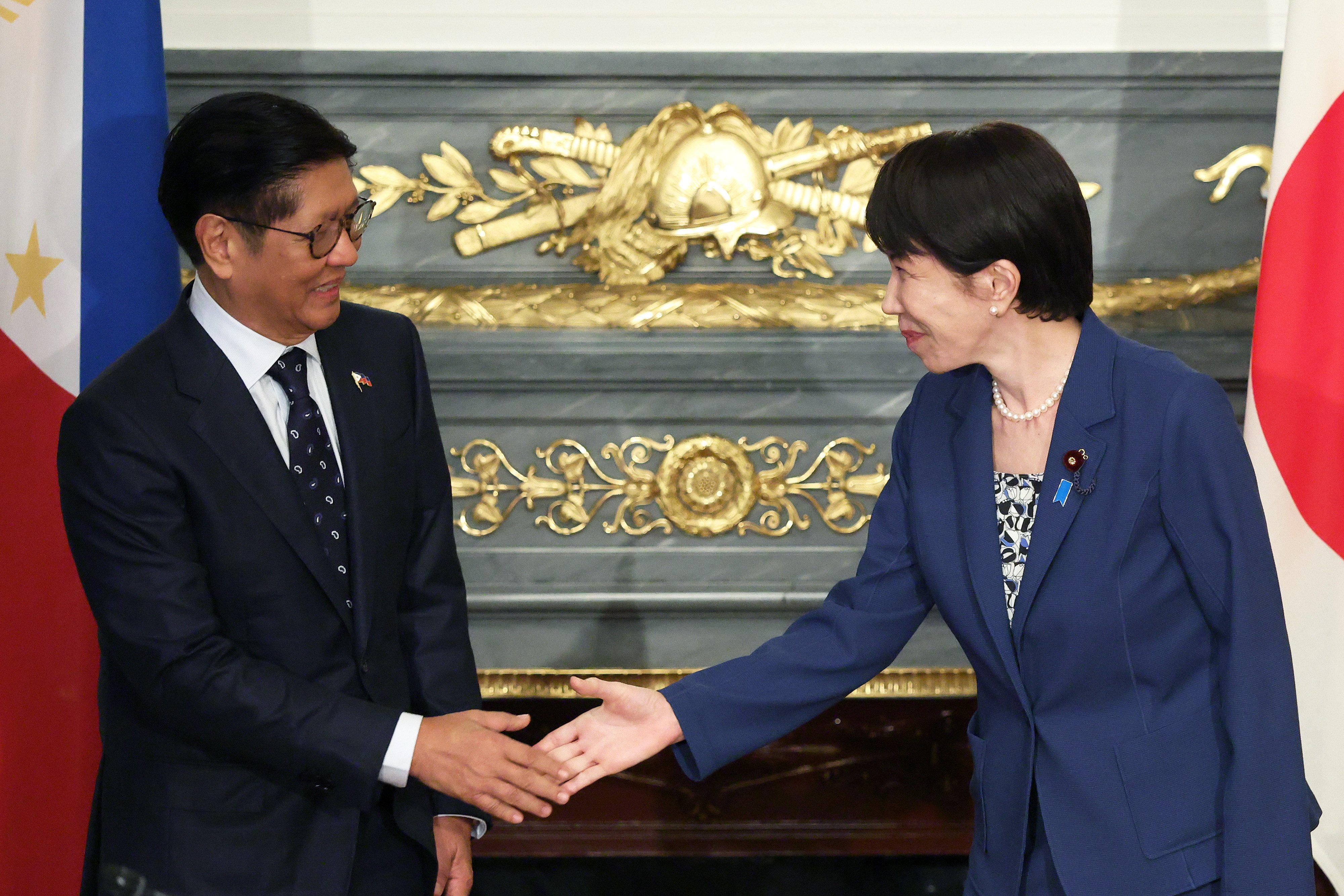 Japan and the Philippines began to bolster their defense links in August last year. Photo: Kiyoshi Ota/Pool Bloomberg via AP