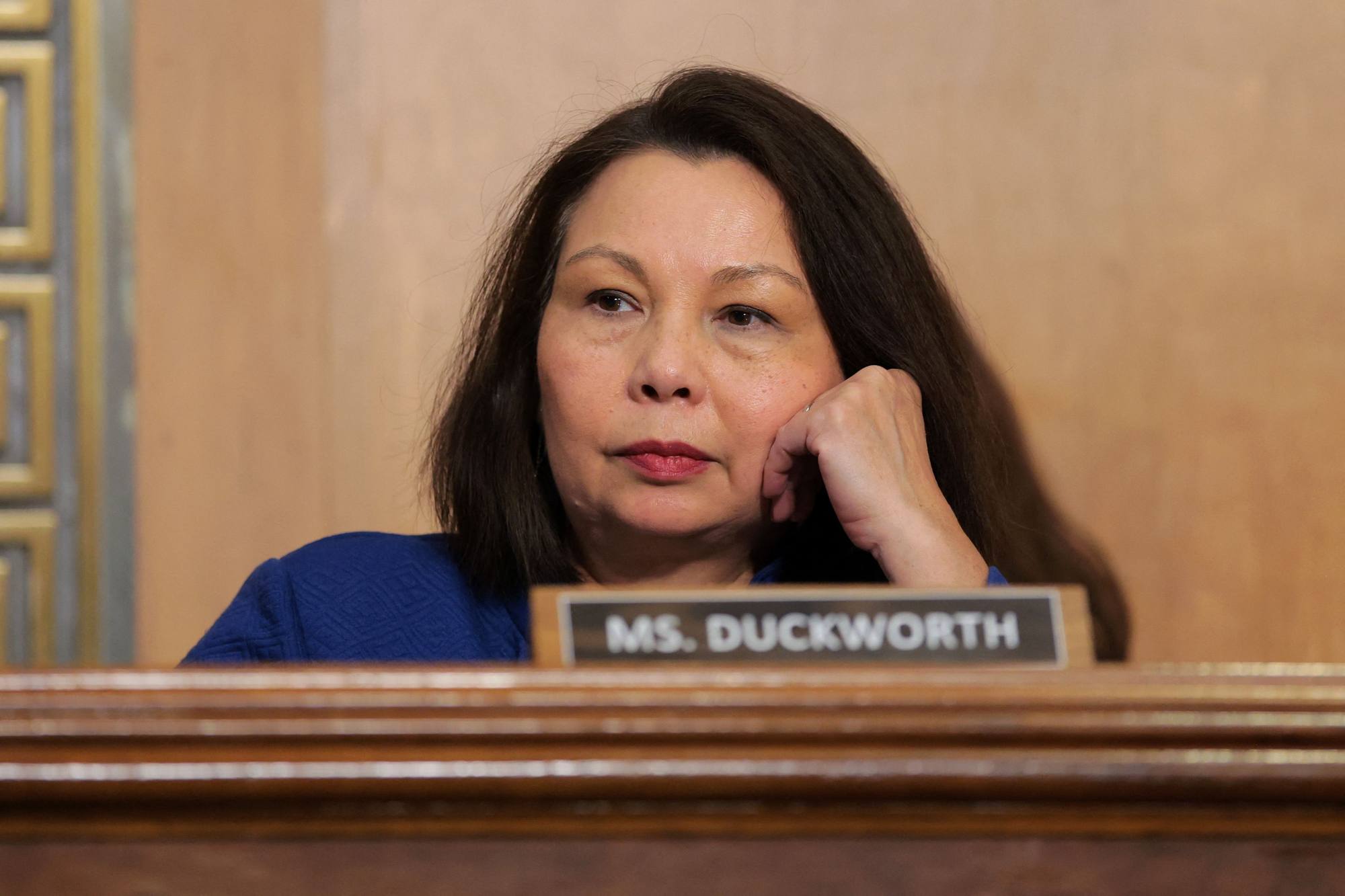 Senator Tammy Duckworth challenged Secretary of State Marco Rubio over the cost of the Iran war during a tense Senate hearing. Photo: Getty Images