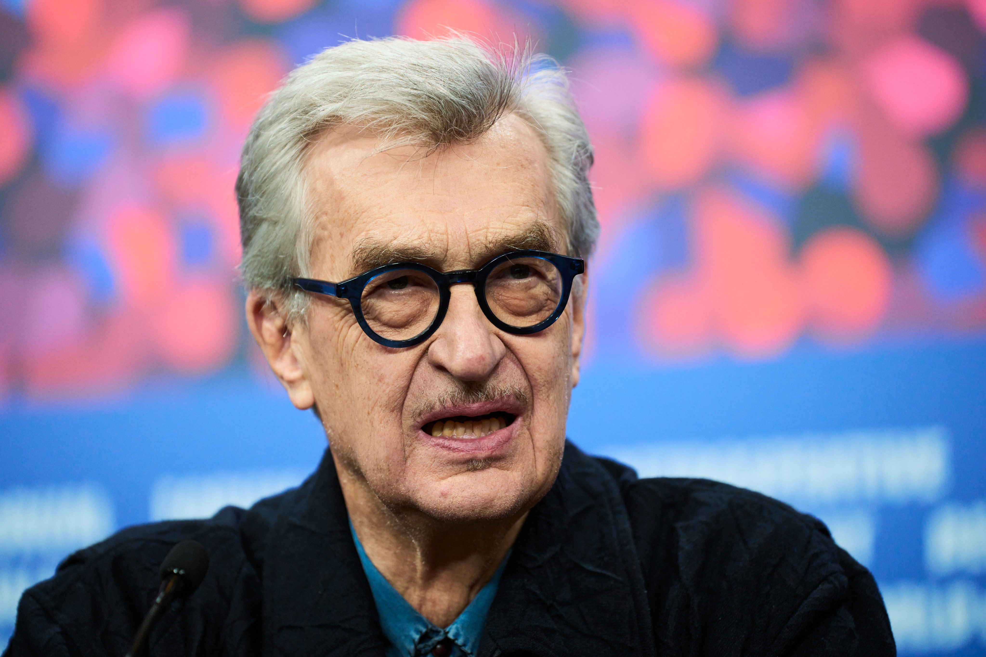 Wim Wenders appears during a press conference for the Jury of the International Film Festival, Berlinale, of which he was jury president, in Berlin, in February 2026. Photo: Invision/AP