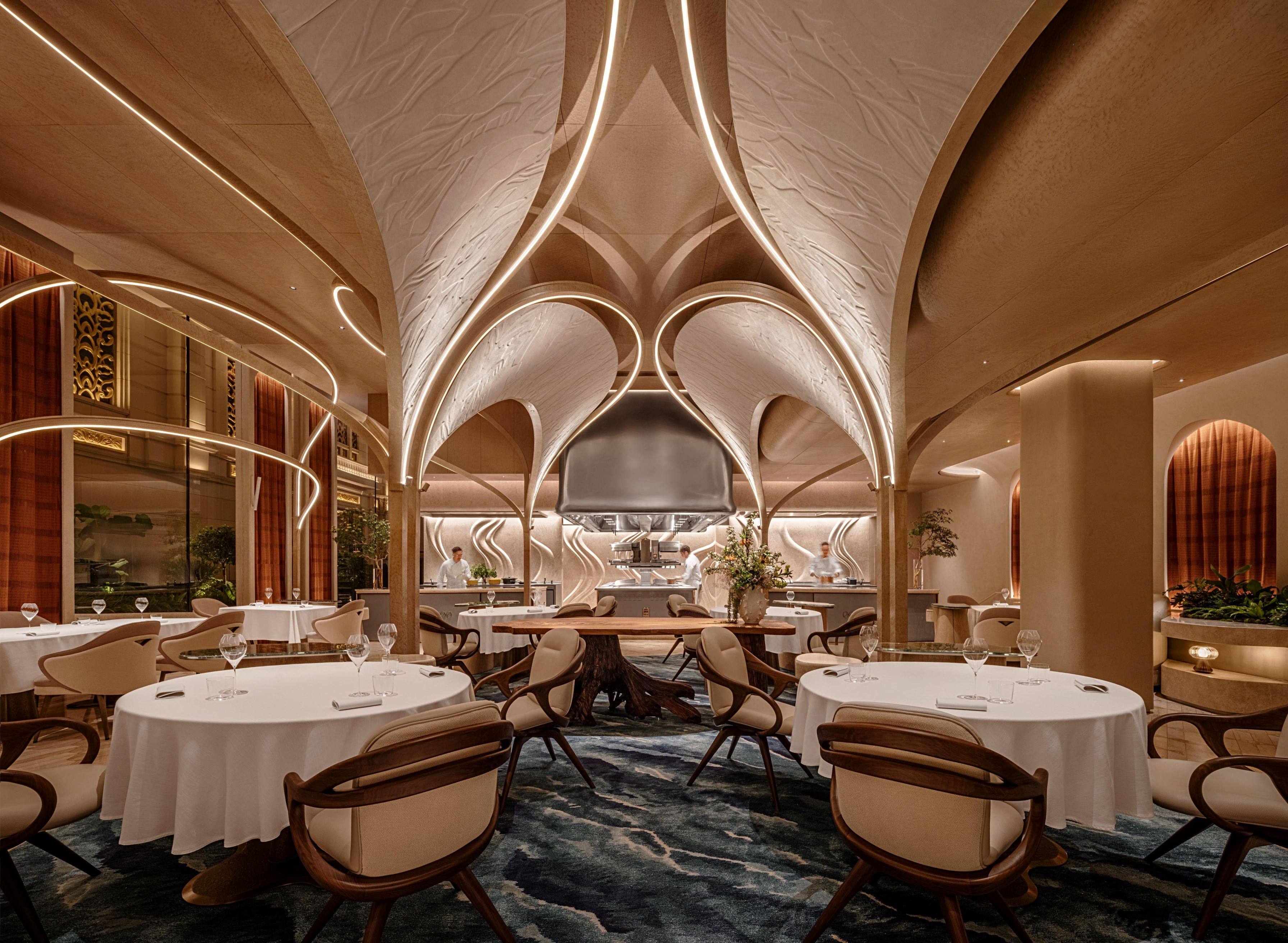 The dining room at Estuary by Vicky Cheng. Photo: courtesy Estuary by Vicky Cheng