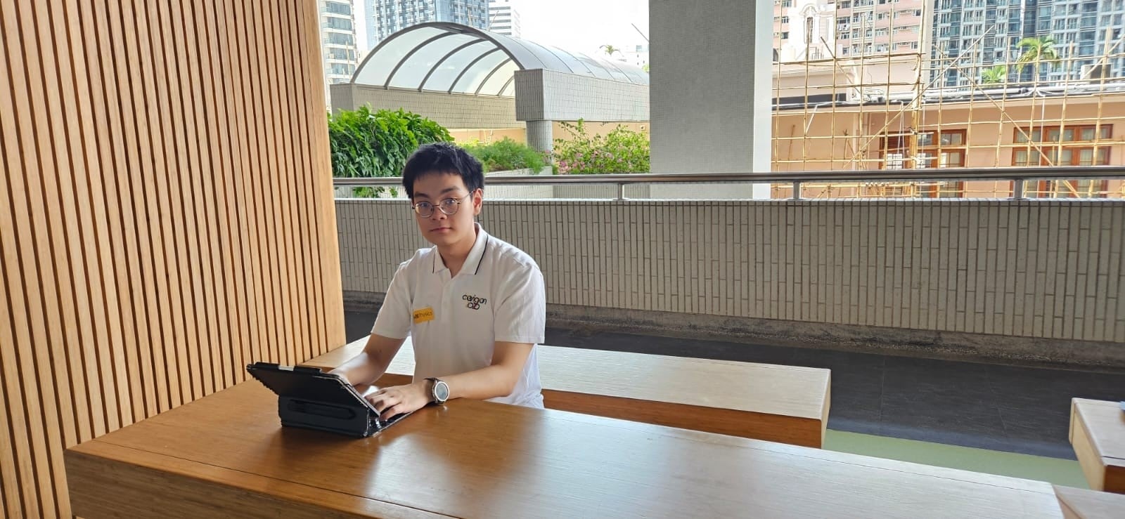 Gary Mok Kwan-hoi has improved his general confidence, as well as his dedication to academics. Photo: Handout