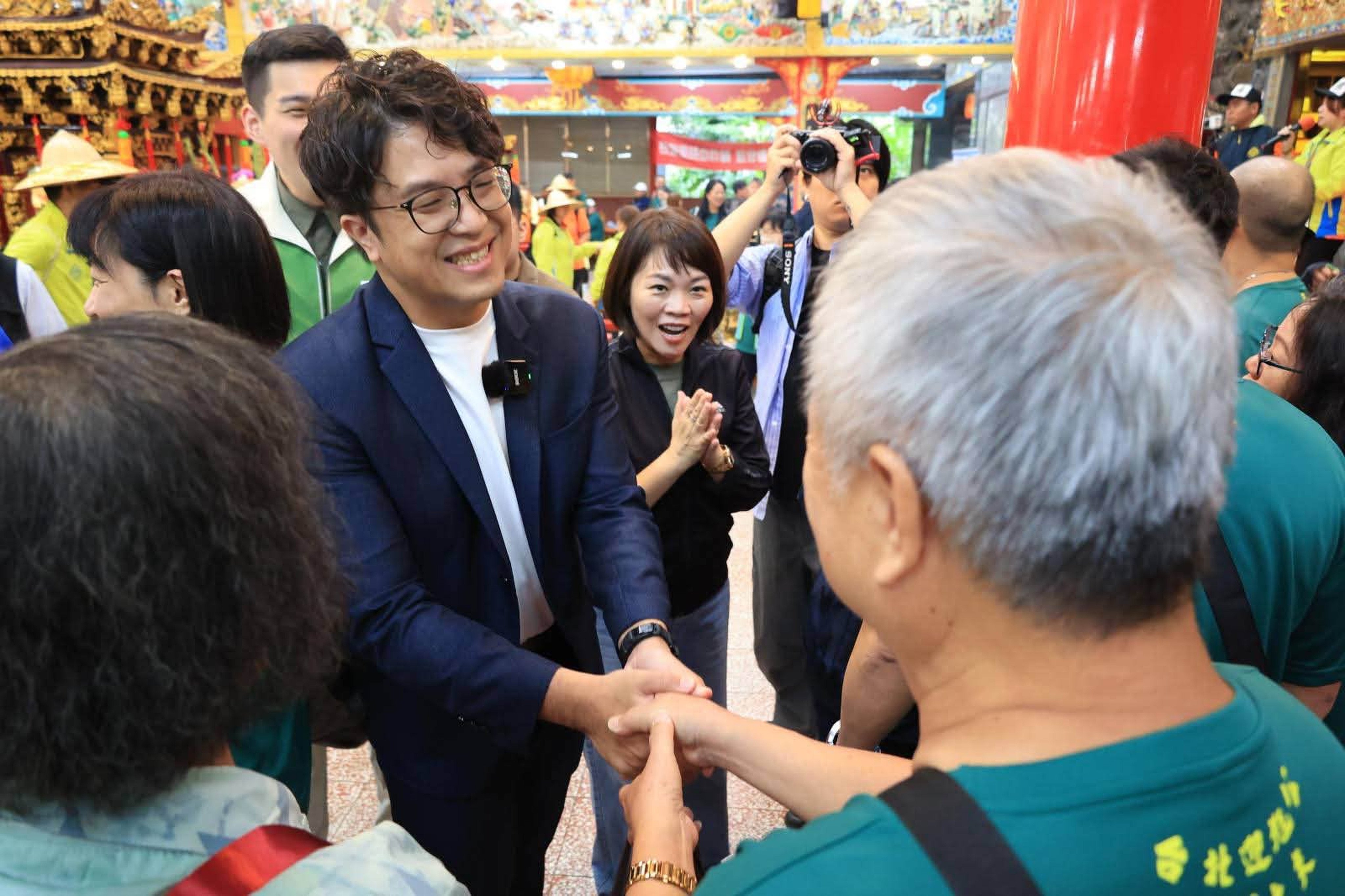 Puma Shen has been playing catch-up since being selected as the DPP candidate last month. Photo: Handout