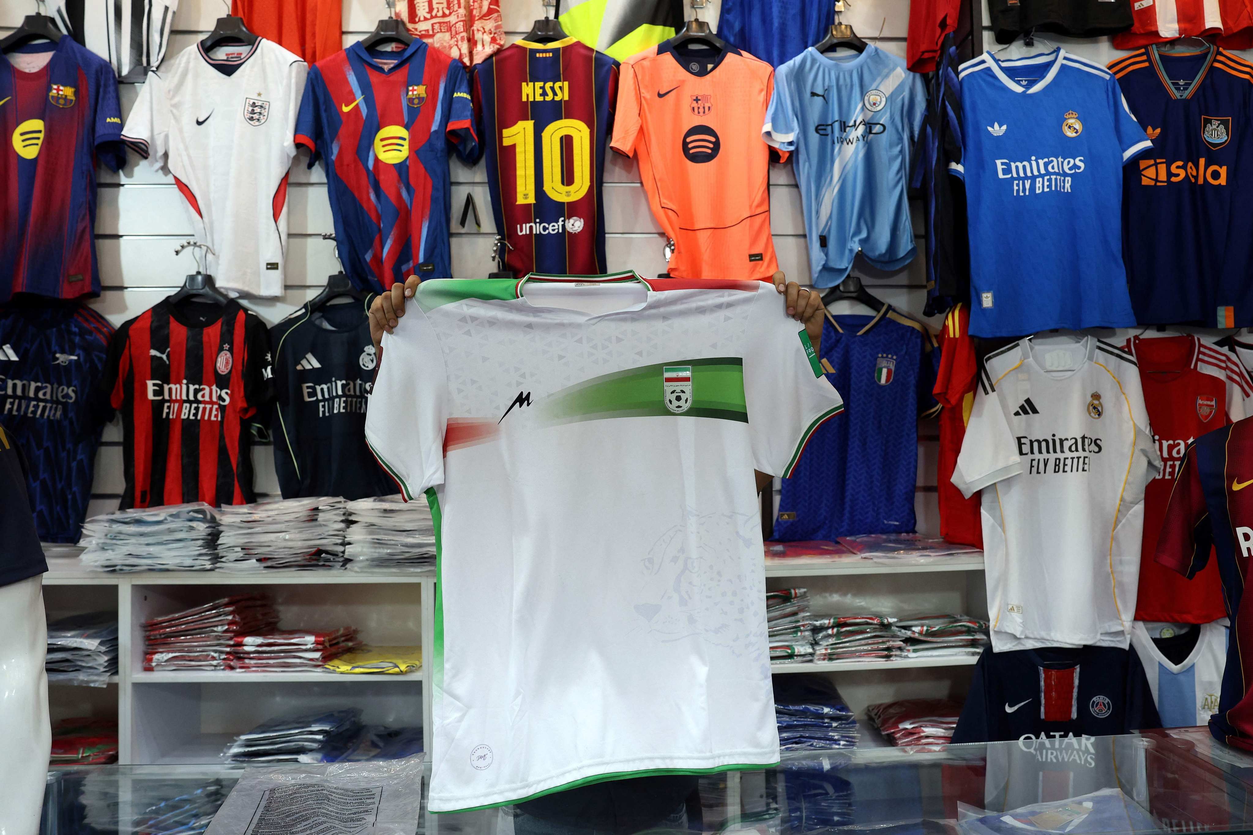 A dozen officials with the Iran World Cup delegation have been refused visas to enter the United States. Photo: AFP