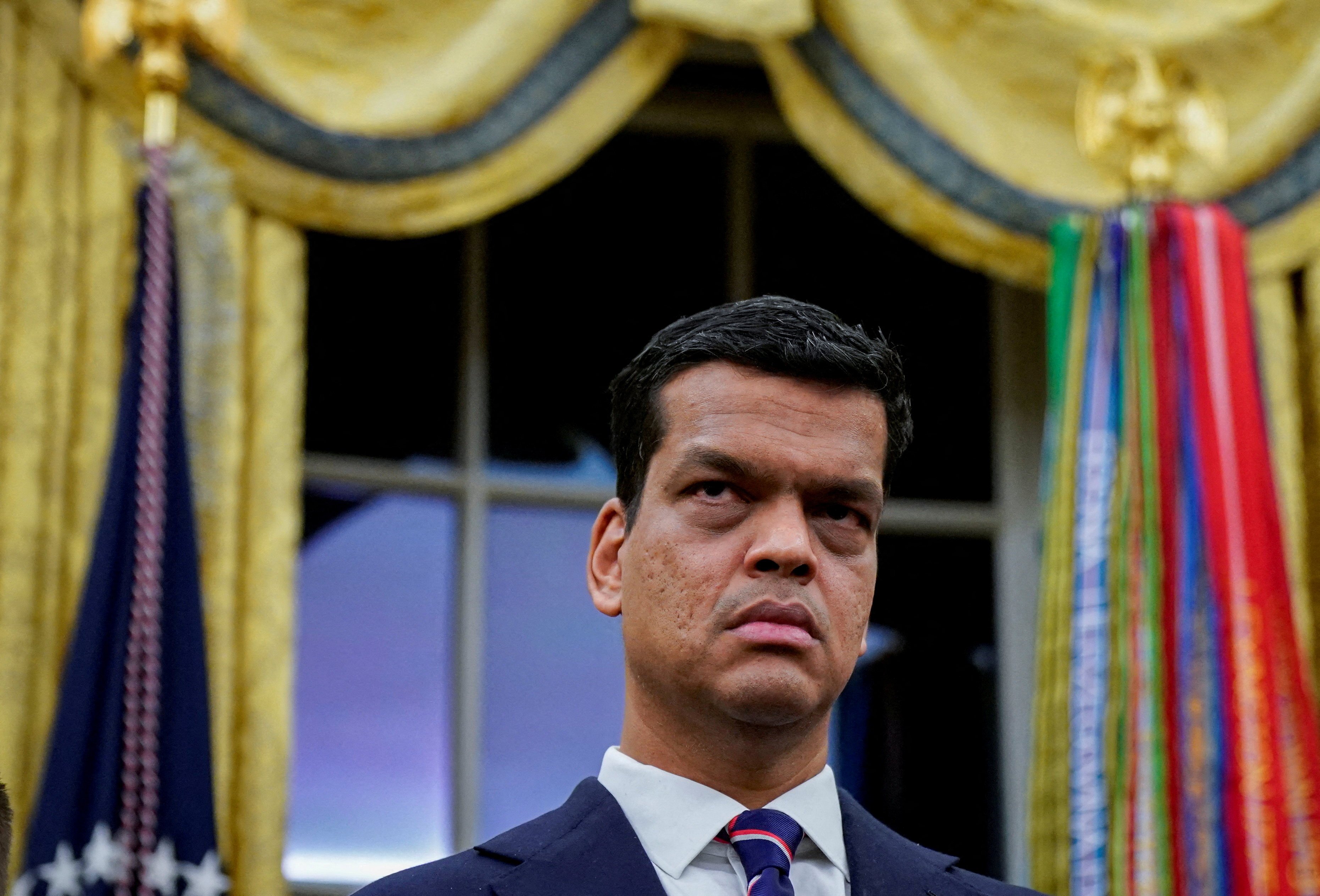 Sriram Krishnan, Senior White House Policy Adviser on Artificial Intelligence, attends an event at the White House in September 2025. Photo: Reuters