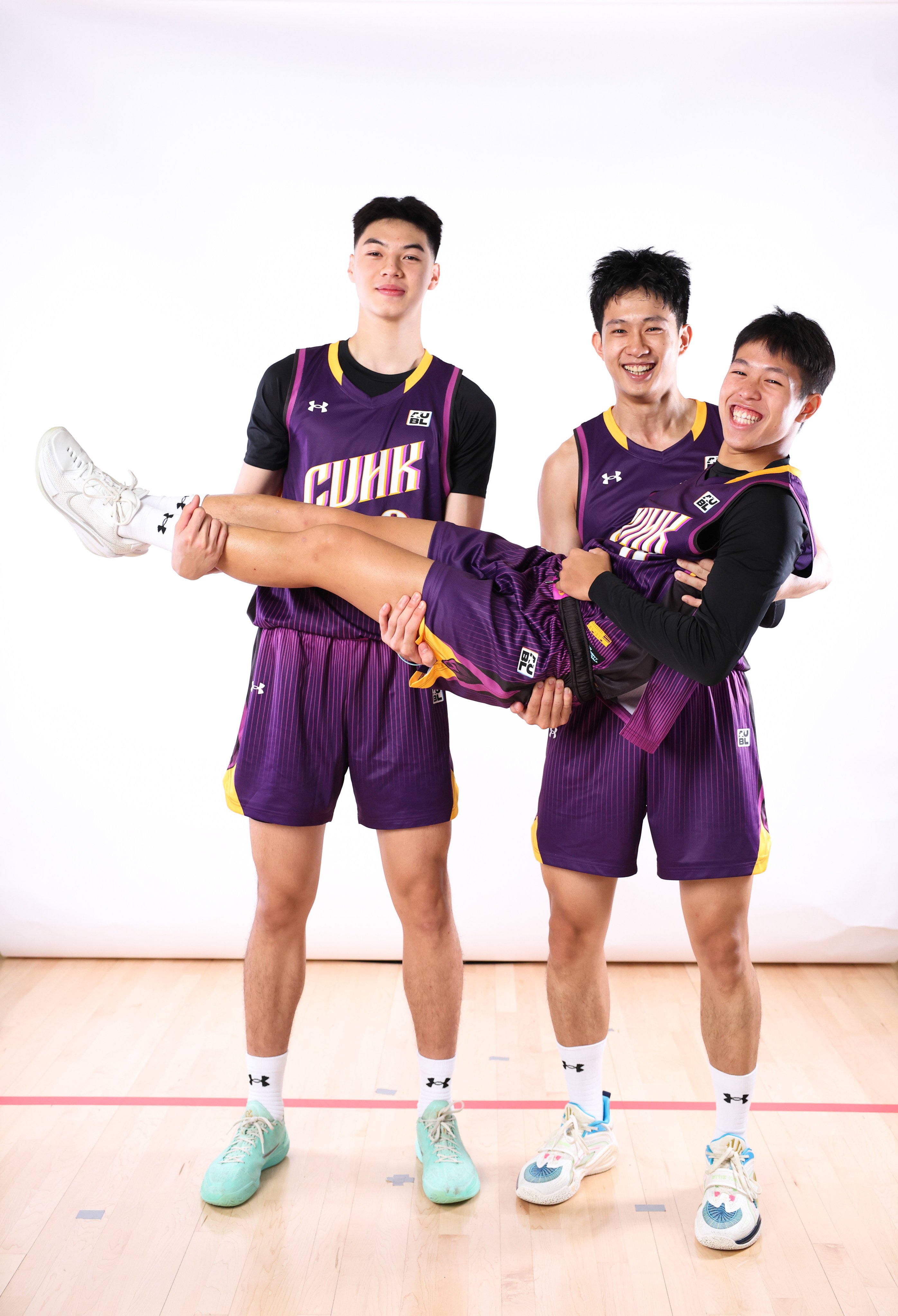 The Chinese University of Hong Kong students (from left) Yip Mau-shing, Luo Haoyuan, and Kevin Choi. Photo: Handout