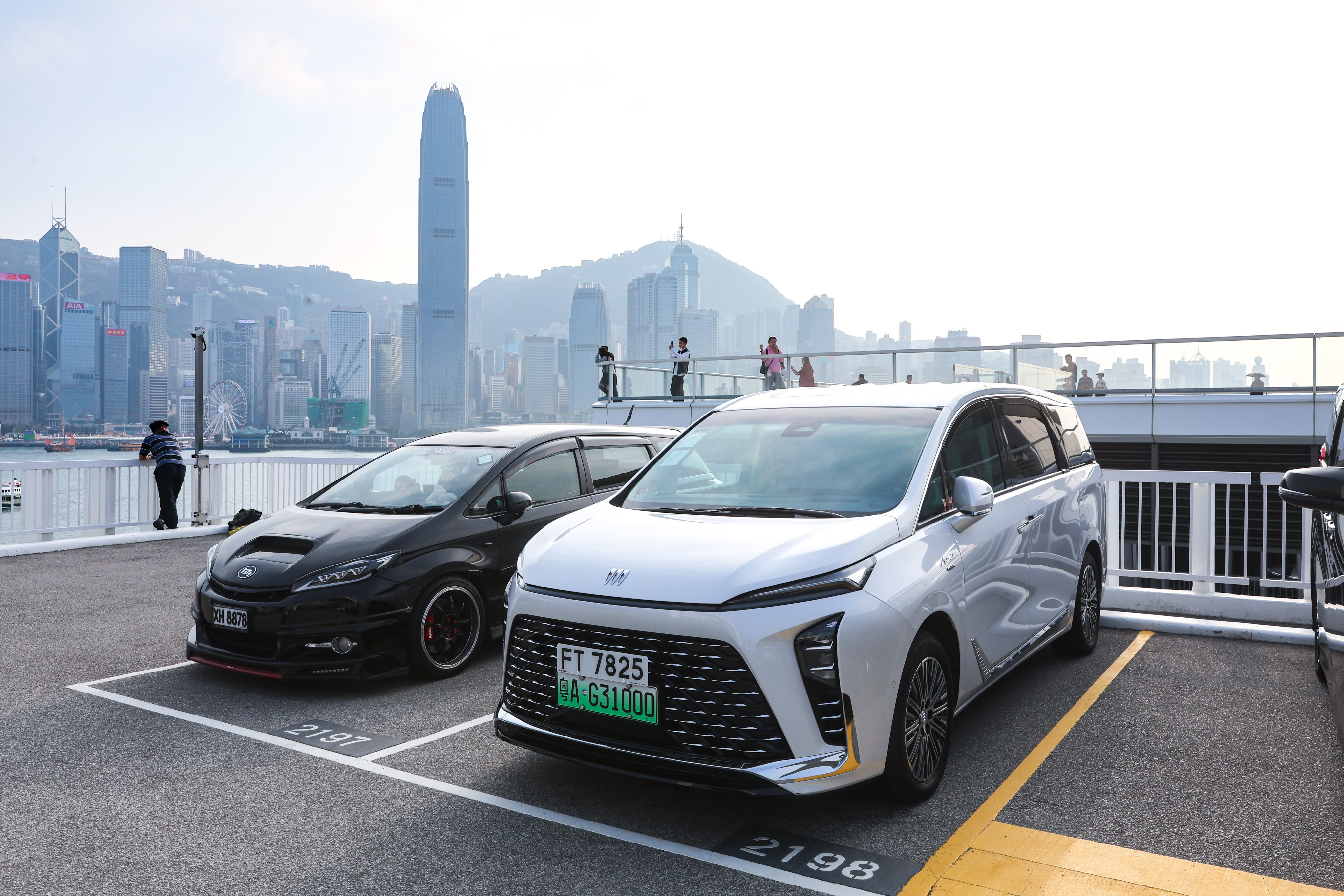 A motorist from Guangdong visits Hong Kong’s Ocean Terminal. Photo: Edmond So