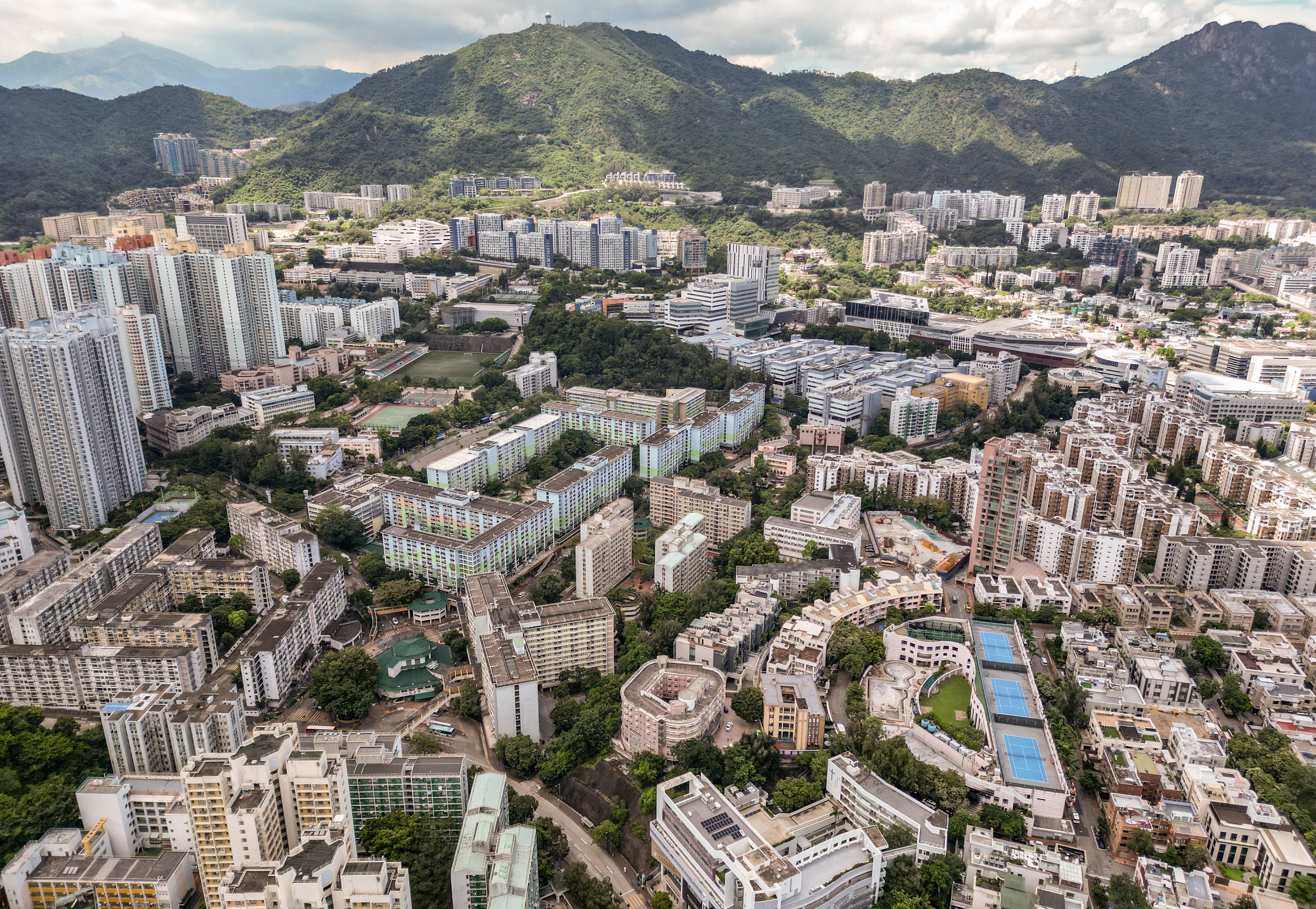 A view of Kowloon Tong, Shek Kip Mei and Sham Shui Po. Photo: Dickson Lee