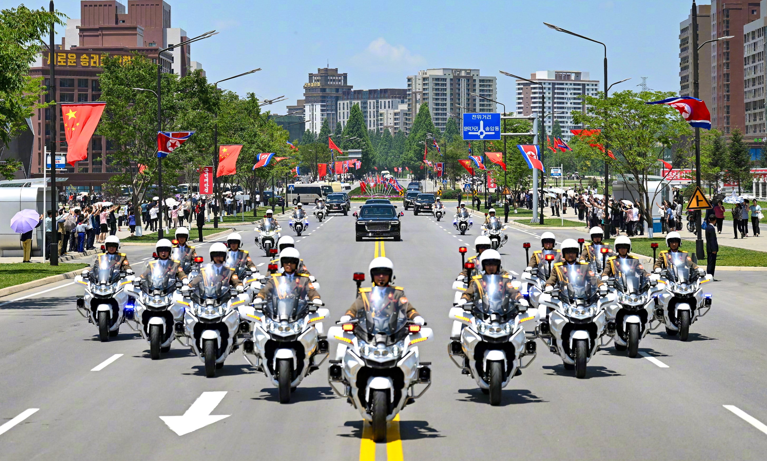 The two-day visit to North Korea marks the Chinese leader’s first since 2019. Photo: Xinhua