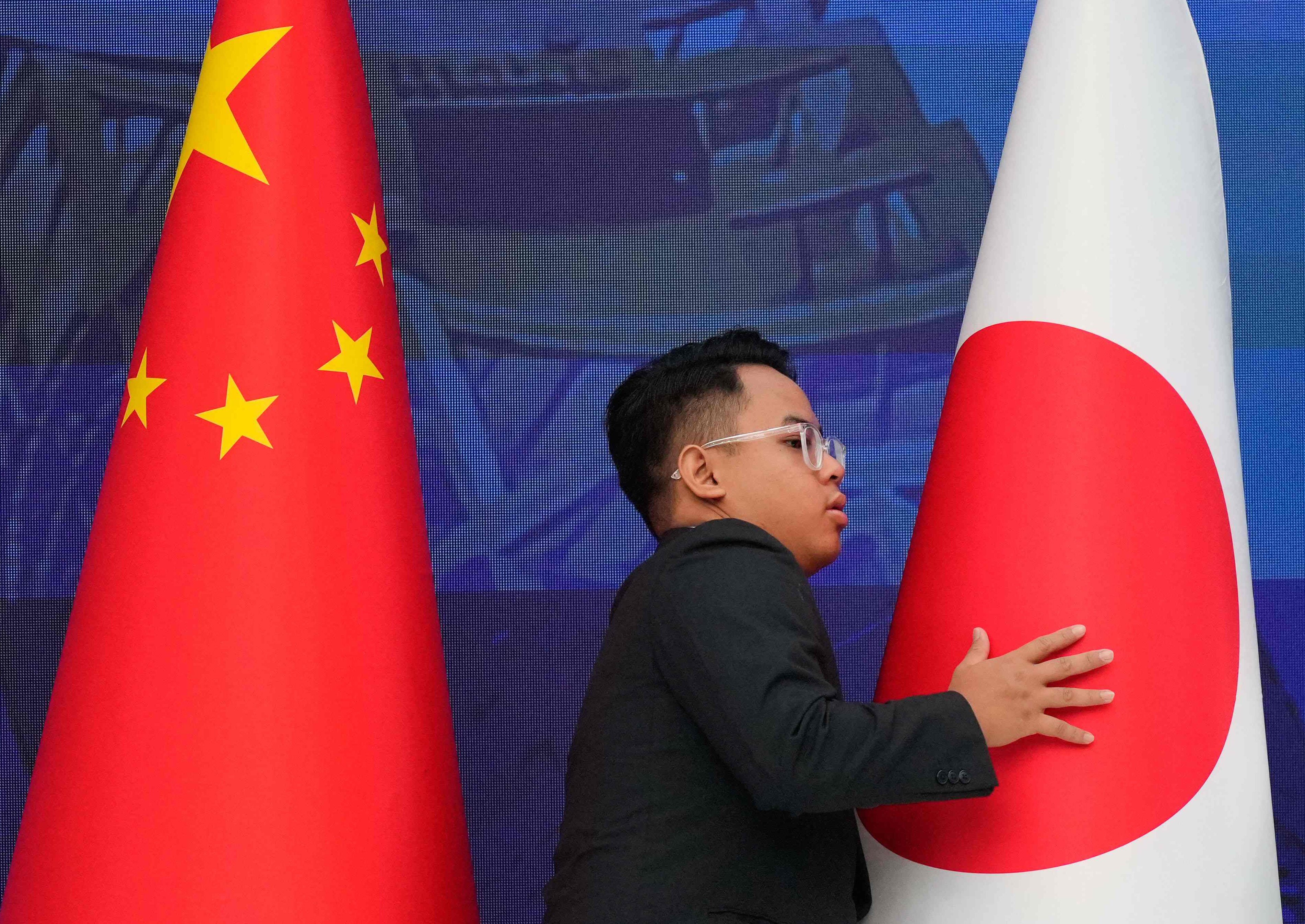 China has imposed official restrictions on tourism and trade with Japan since a row erupted in November. Photo: AFP