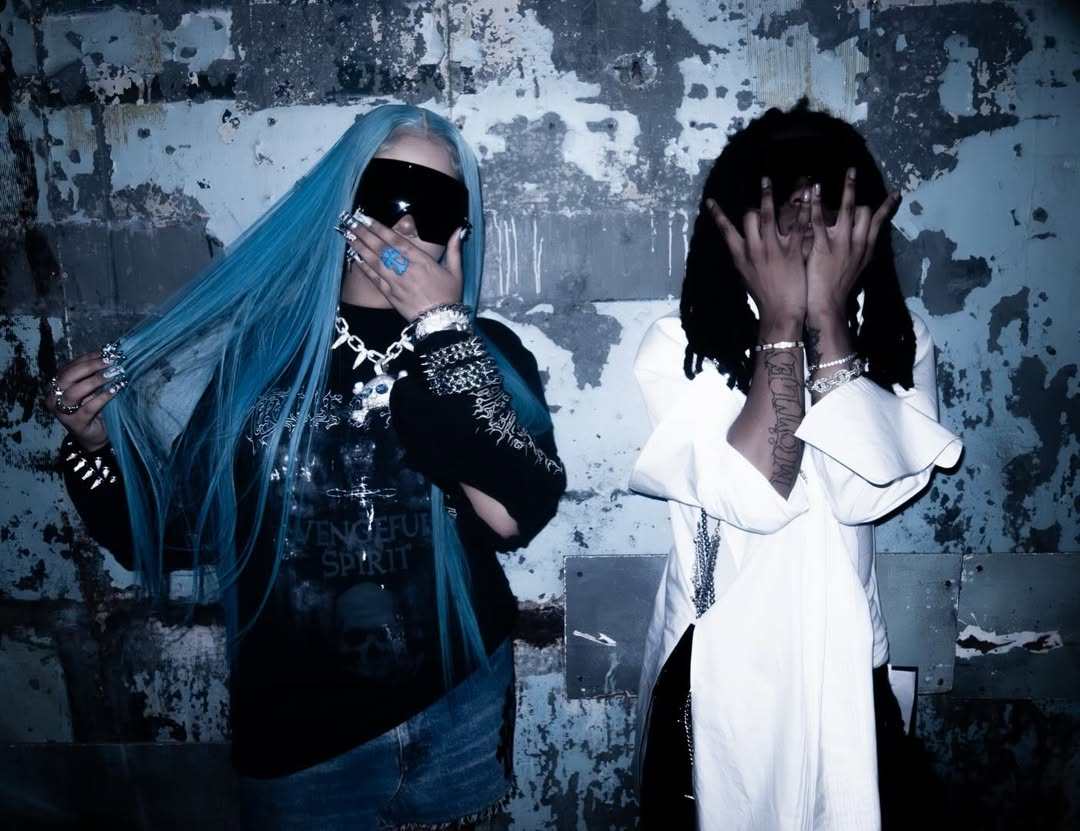 North West and Lil Novi just dropped a new track. Photo: @lilnovi_/Instagram