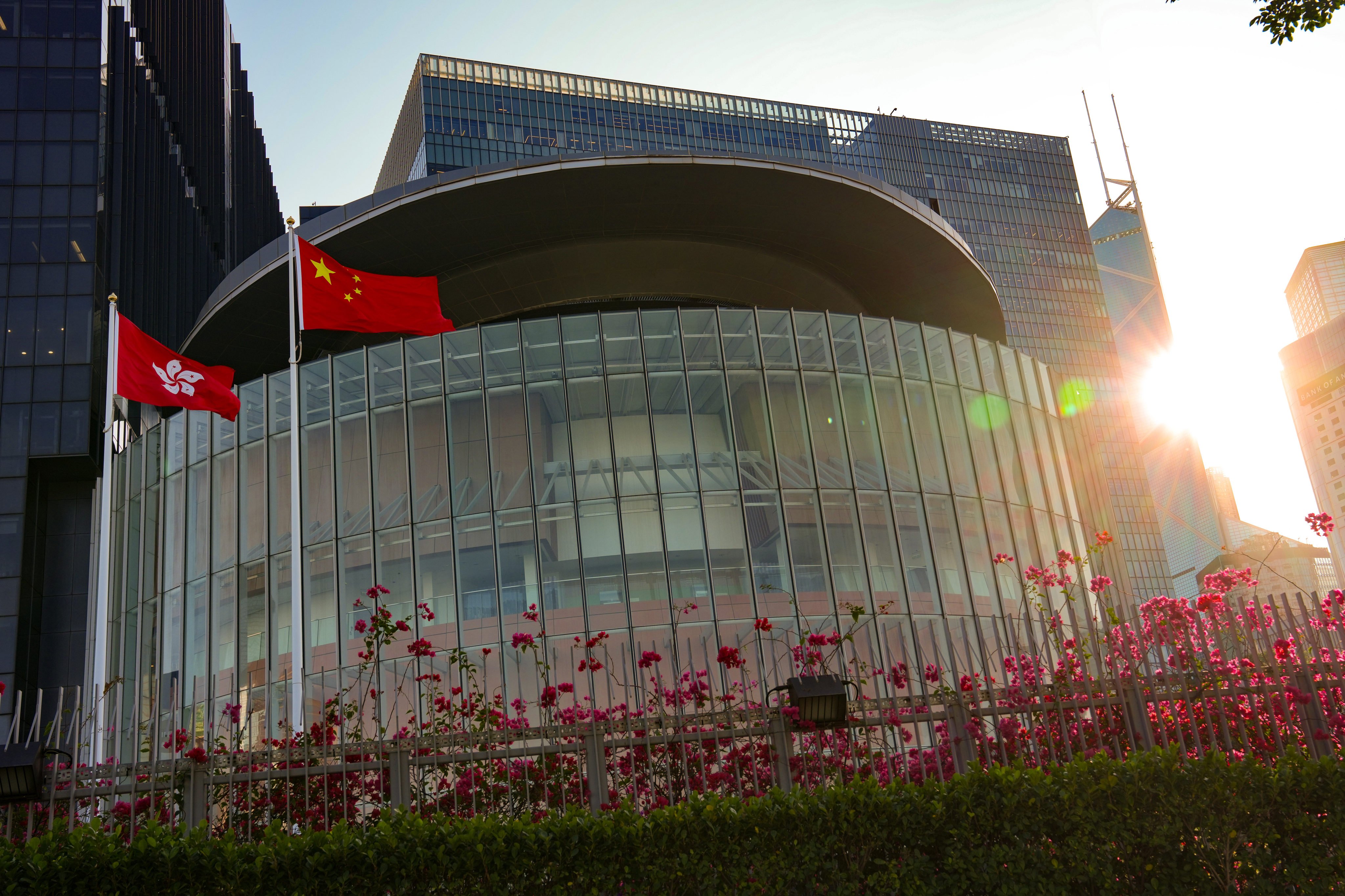The Legislative Council Complex in Hong Kong. Photo: Jelly Tse