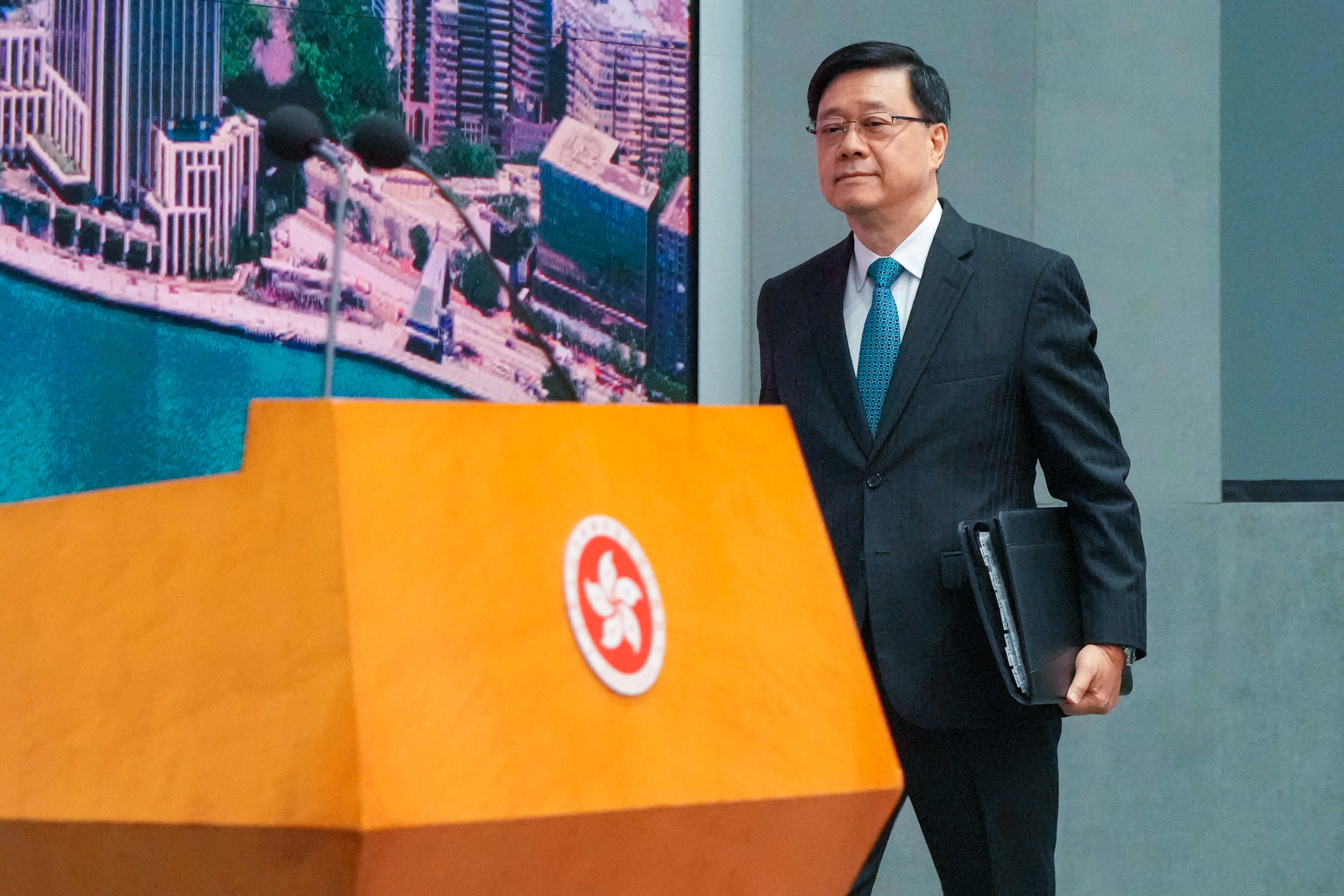 A two-month consultation to shape Hong Kong’s first five-year roadmap will begin on June 15, city leader John Lee has confirmed. Photo: May Tse