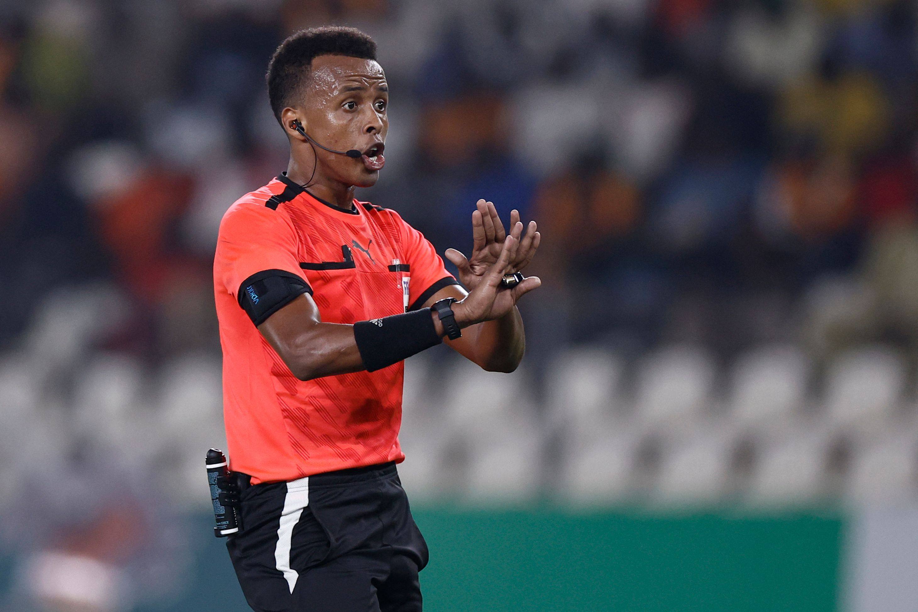 Somalian referee Omar Abdulkadir Artan has been denied entry to the United States and will miss the World Cup. Photo: AFP