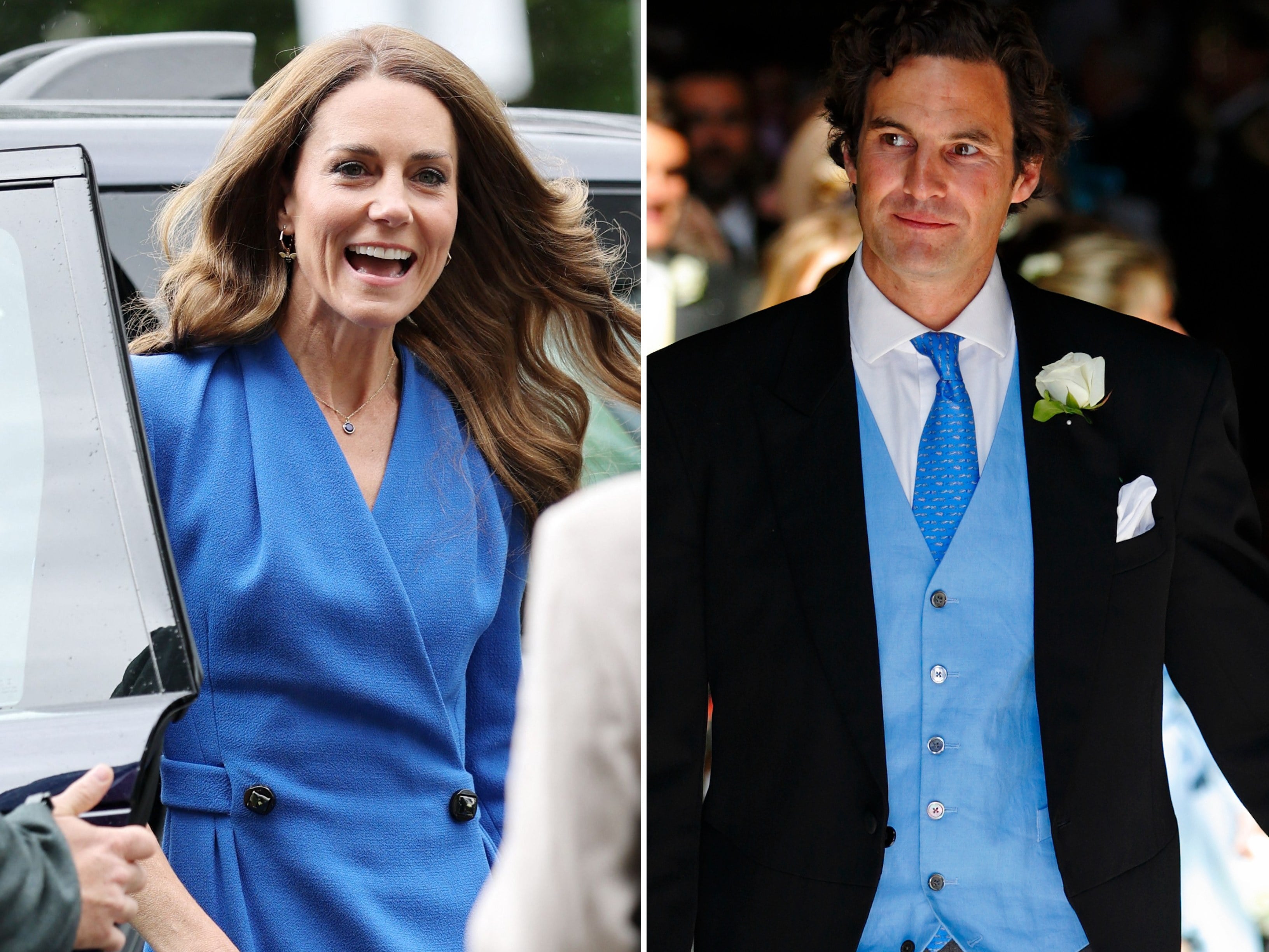 Kate Middleton and Rupert Finch dated in university, and their romance was portrayed in Netflix’s The Crown. Photo: Getty Images , AFP