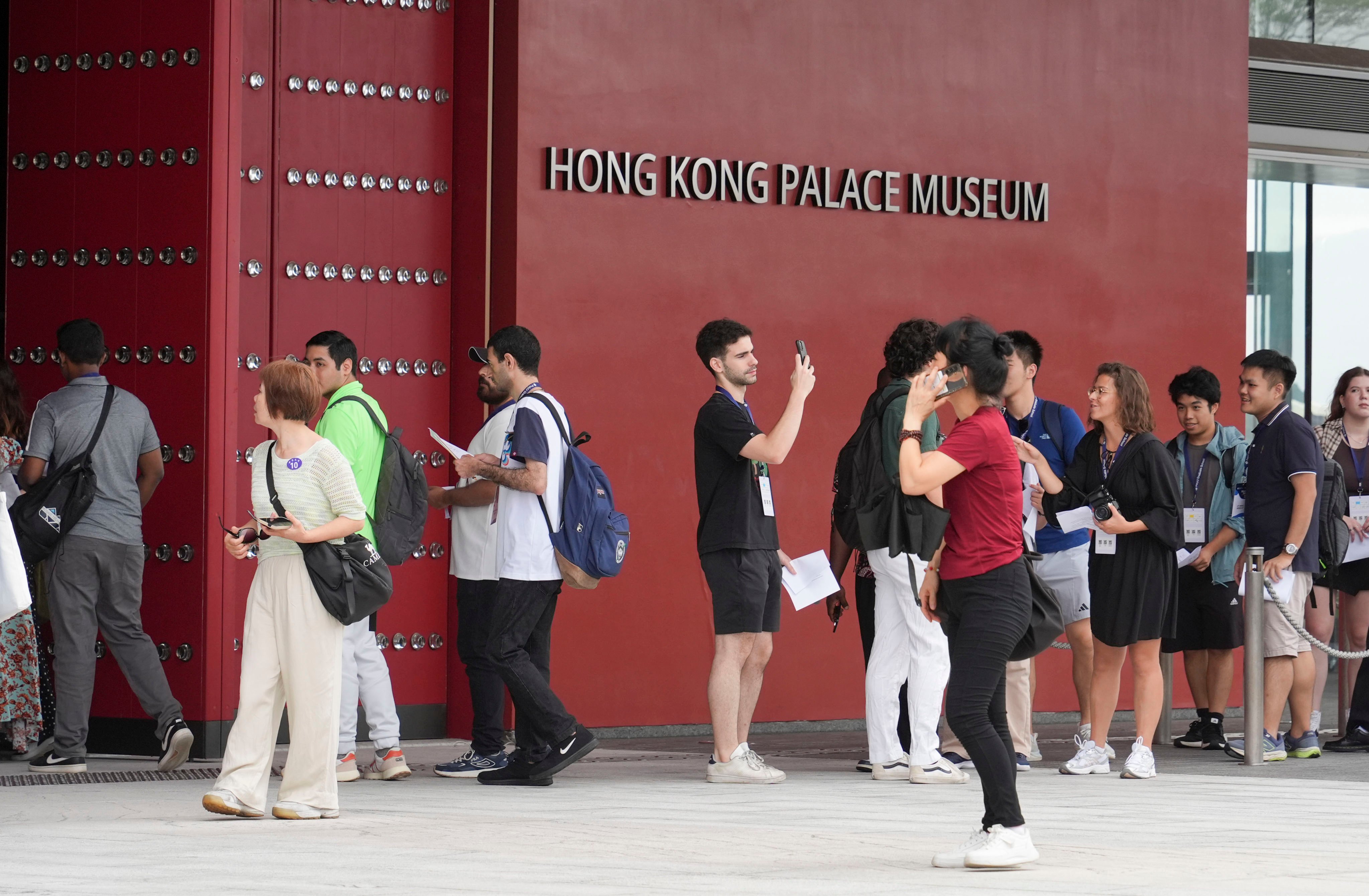 Arts fans can enjoy free admission to designated exhibitions at M+ and all thematic exhibitions at the Hong Kong Palace Museum. Photo: Eugene Lee