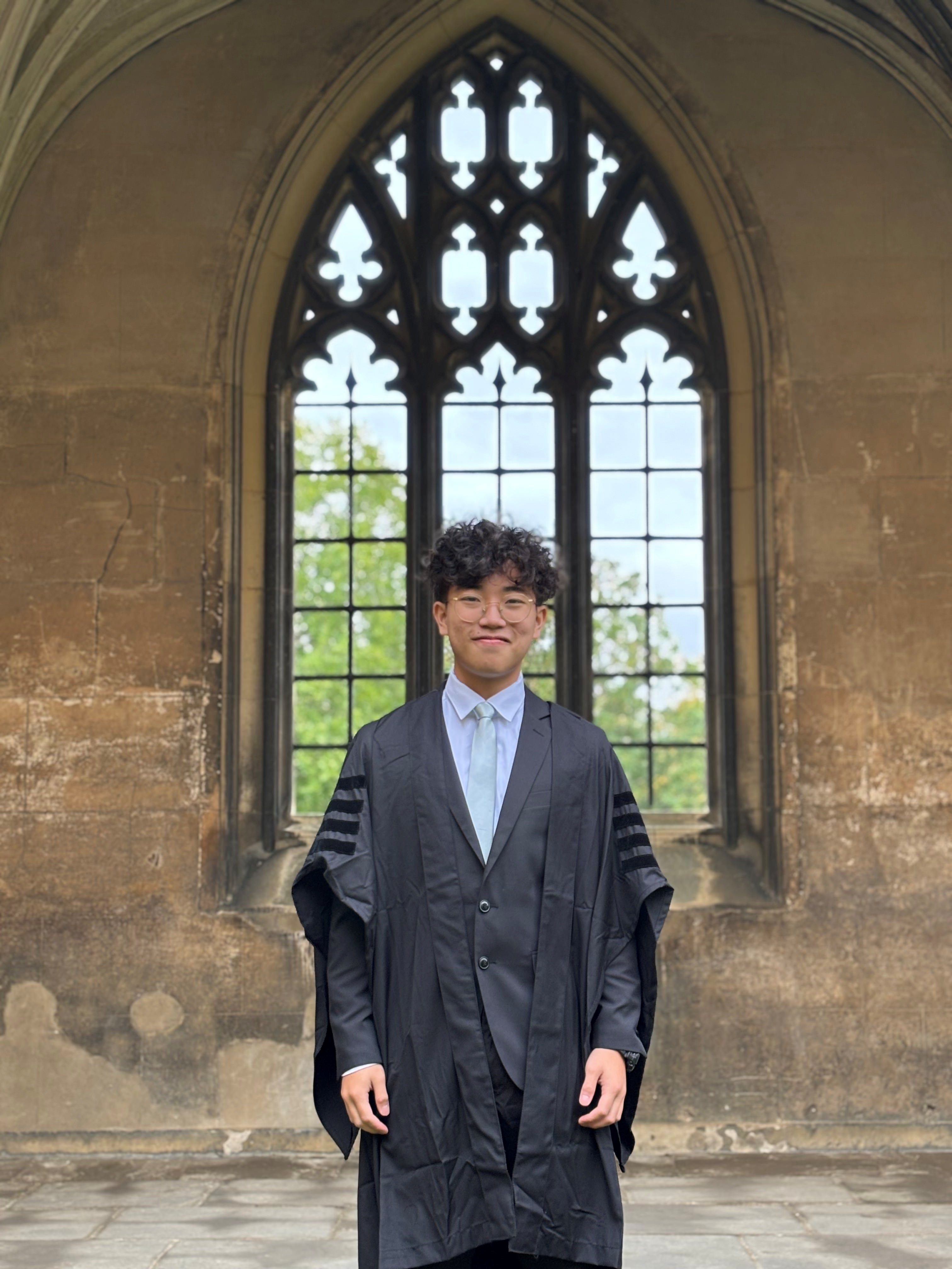 Austin Leung Ngo-hei, a graduate of Diocesan Boys’ School, was named the 2024/25 Student of the Year Grand Prize winner. Photo: Handout