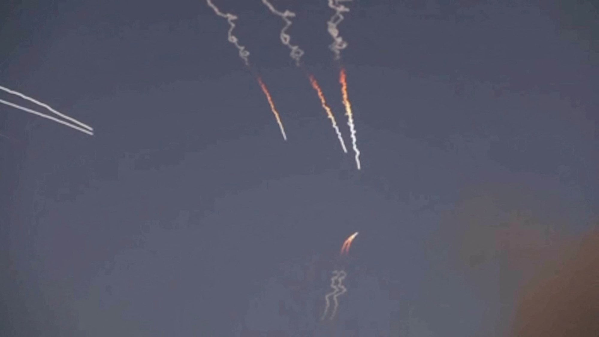 Iran launching missiles on Wednesday. Photo: West Asia News Agency via Reuters Iran launching missiles on Wednesday. Photo: West Asia News Agency via Reuters