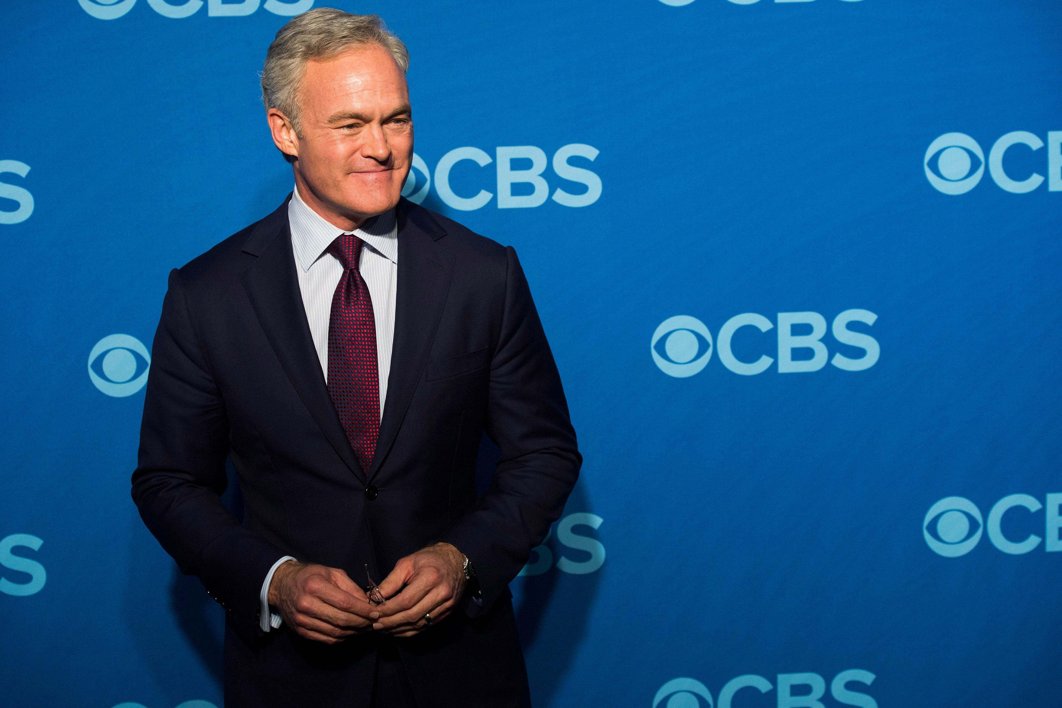Scott Pelley, former CBS journalist, is seen in New York City on May 15, 2013. Photo: AP