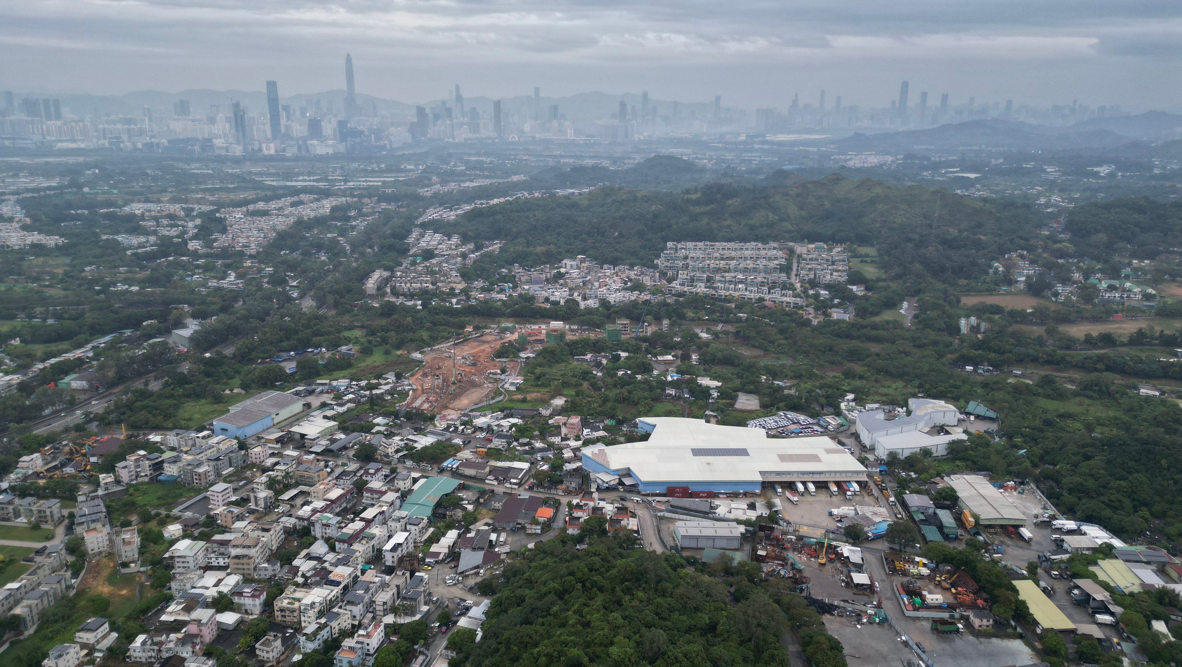 Land in Ngau Tam Mei has also been set aside for the project. Photo: May Tse