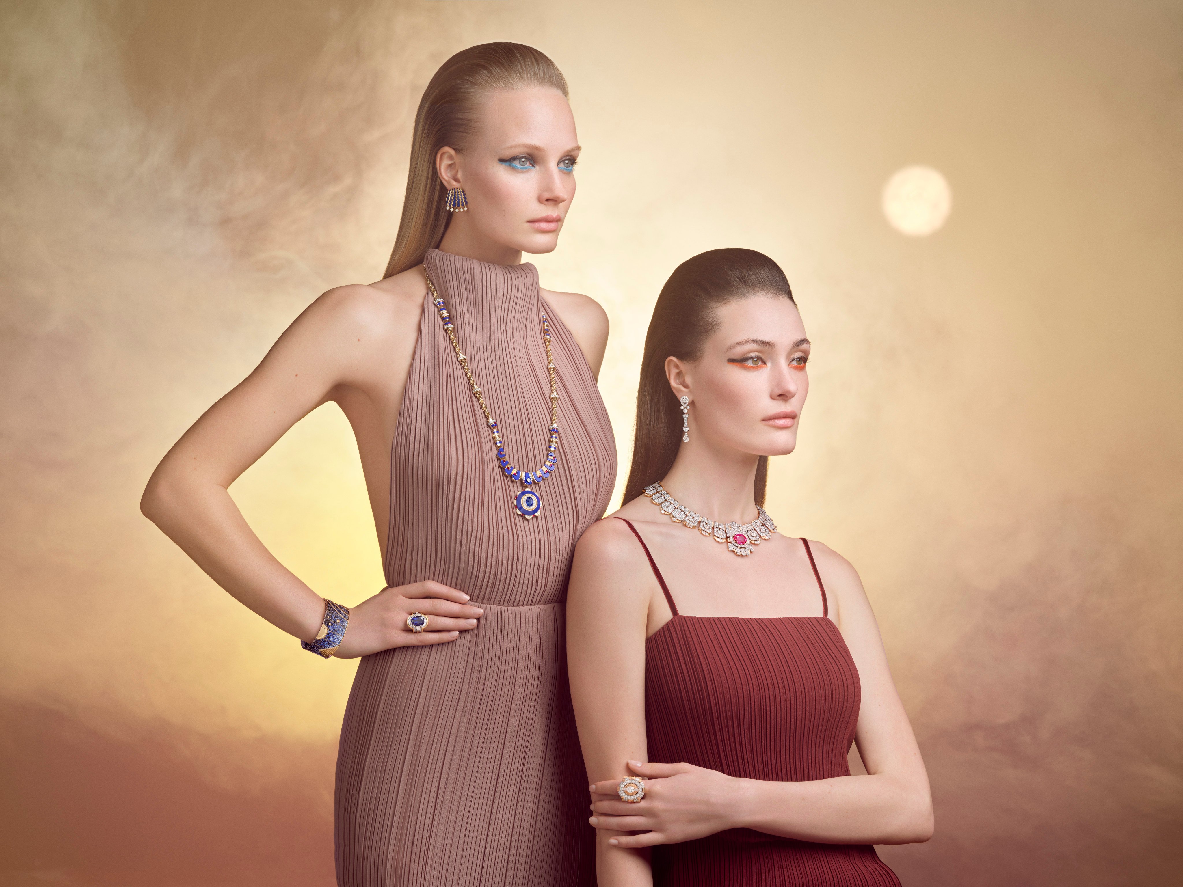The Van Cleef & Arpels Fascinating Egypt high jewellery collection pays homage to Egypt. Photo: Handout