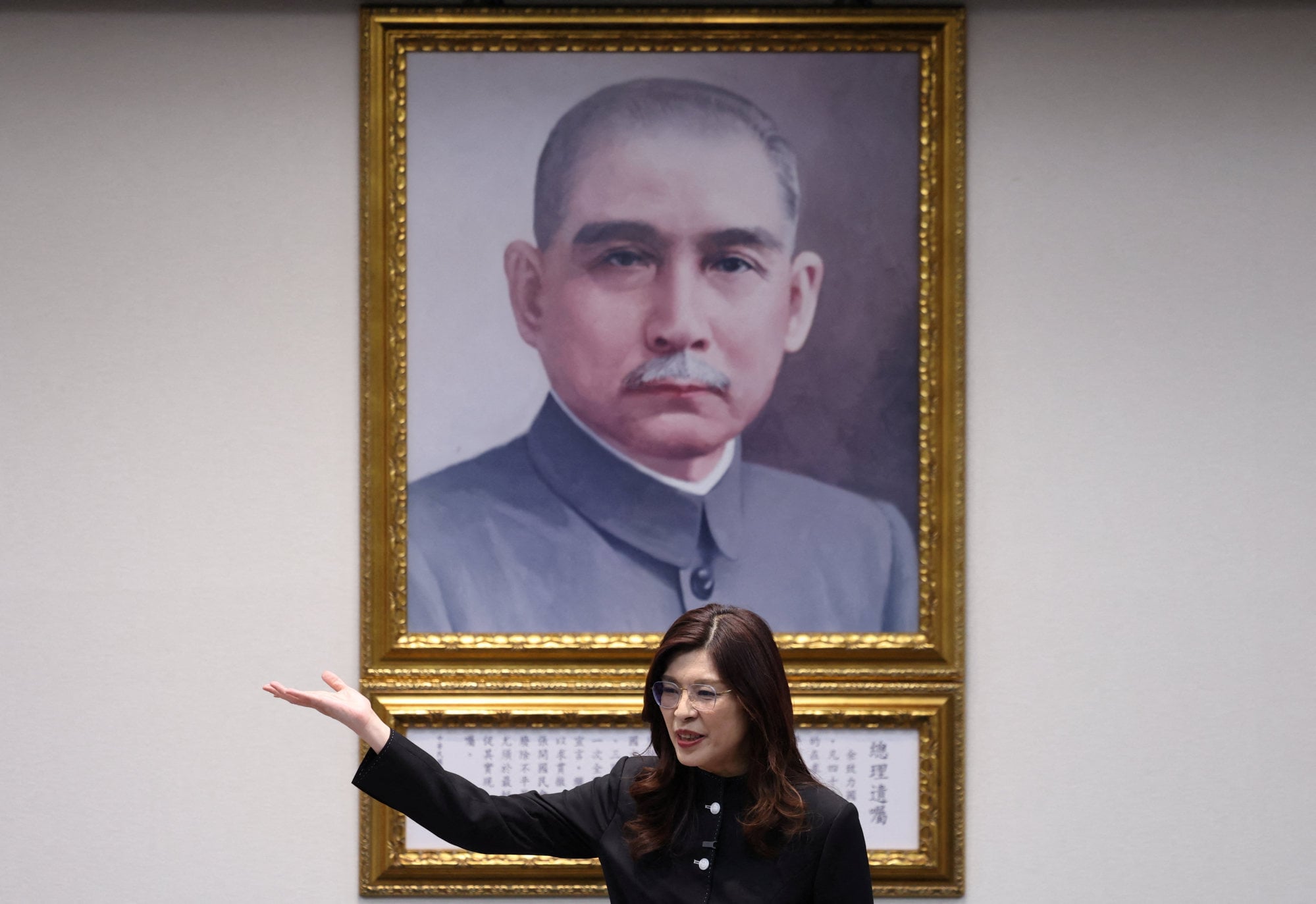 Cheng Li-wun is expected to arrive in Washington on Tuesday, where she will meet as-yet-unidentified politicians and scholars. Photo: Reuters Cheng Li-wun is expected to arrive in Washington on Tuesday, where she will meet as-yet-unidentified politicians and scholars. Photo: Reuters