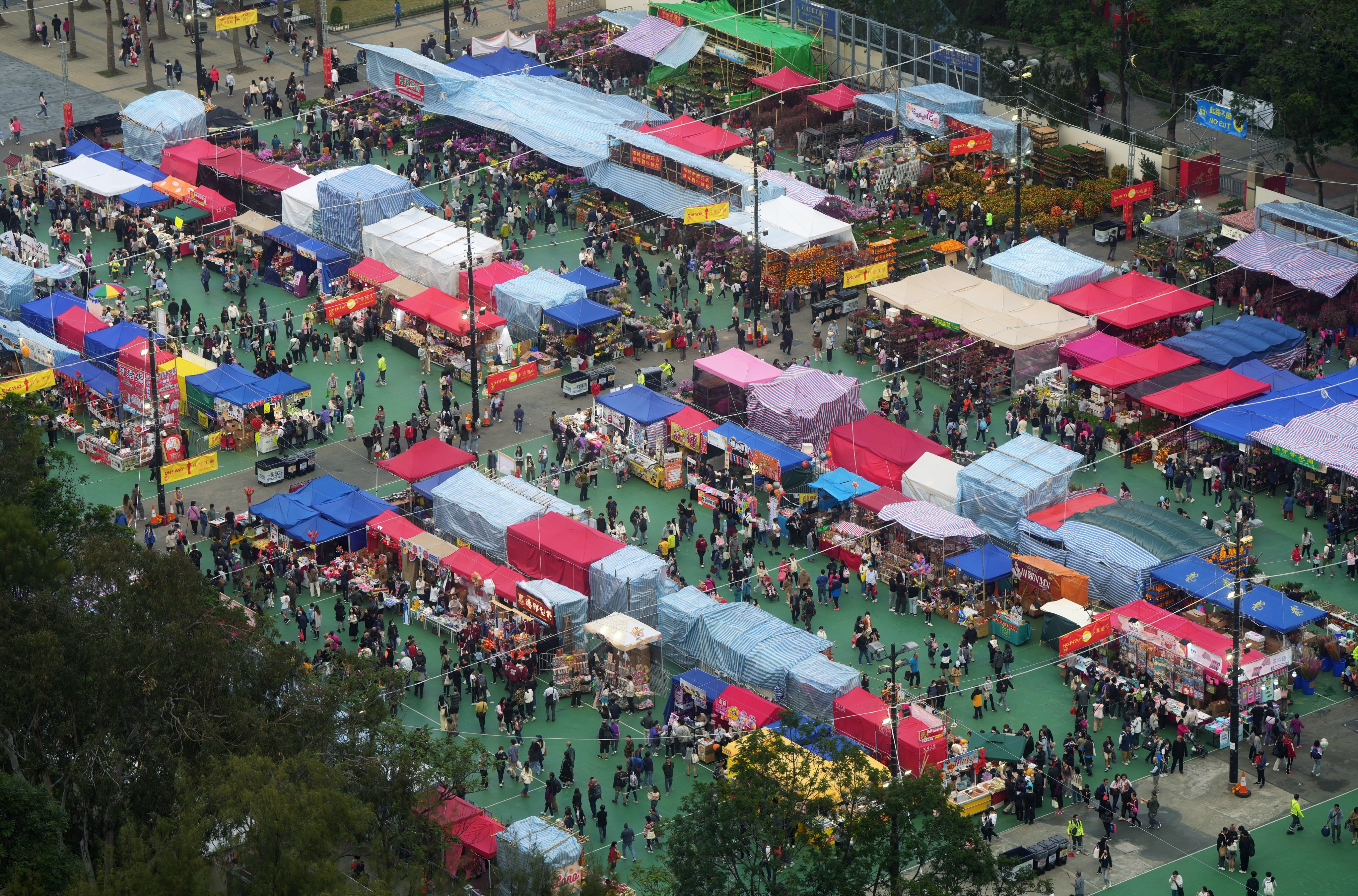 The proposed expansion to 30 hectares would make the site about one and a half times the size of Victoria Park. Photo: Sam Tsang