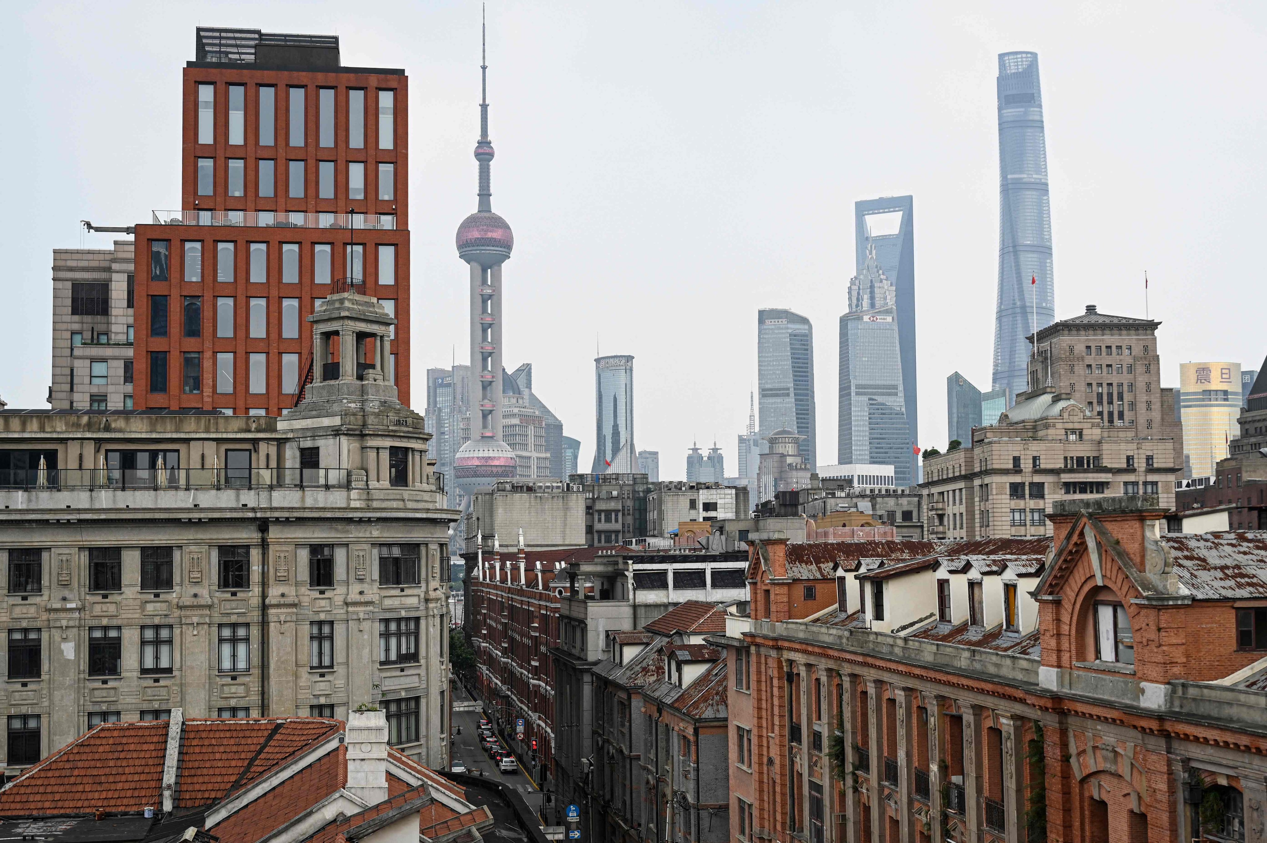 Some firms have relocated their regional headquarters from Hong Kong to Shanghai. Photo: AFP