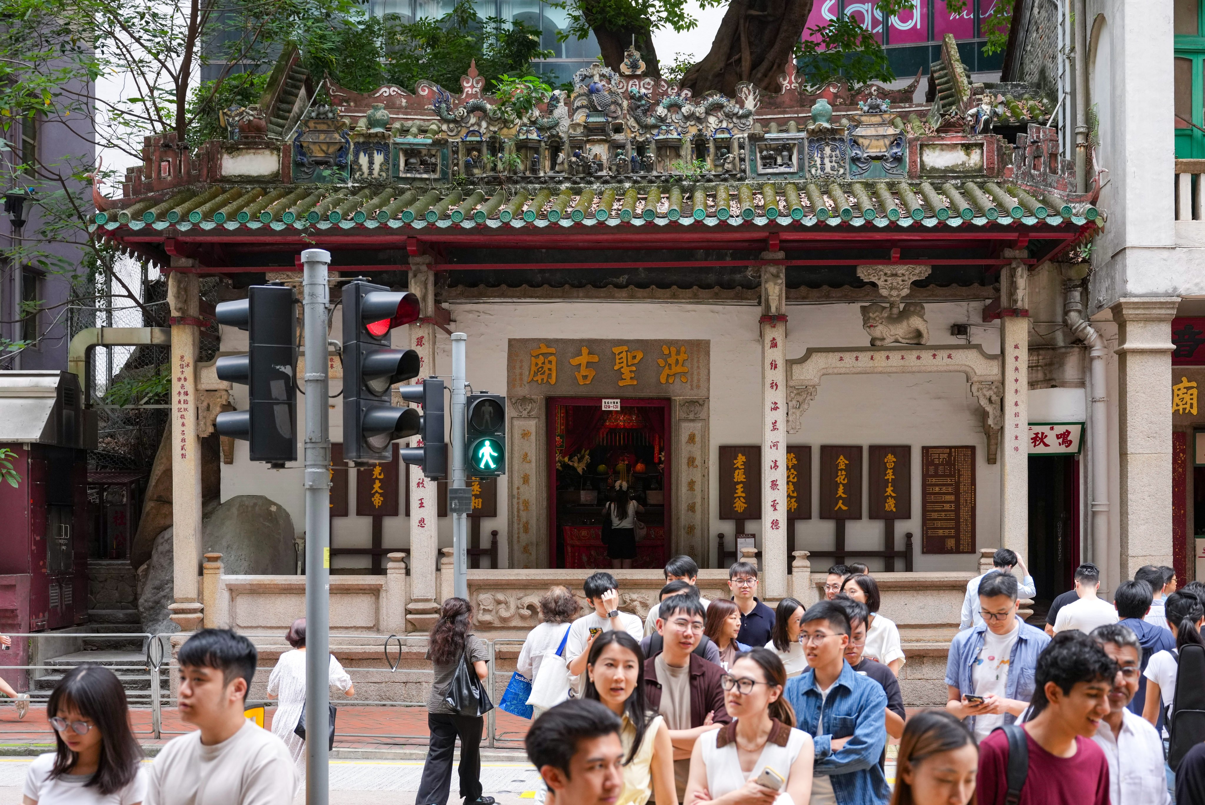 Hung Shing Temple is believed to have been built between 1847 and 1852. Photo: Karma Lo