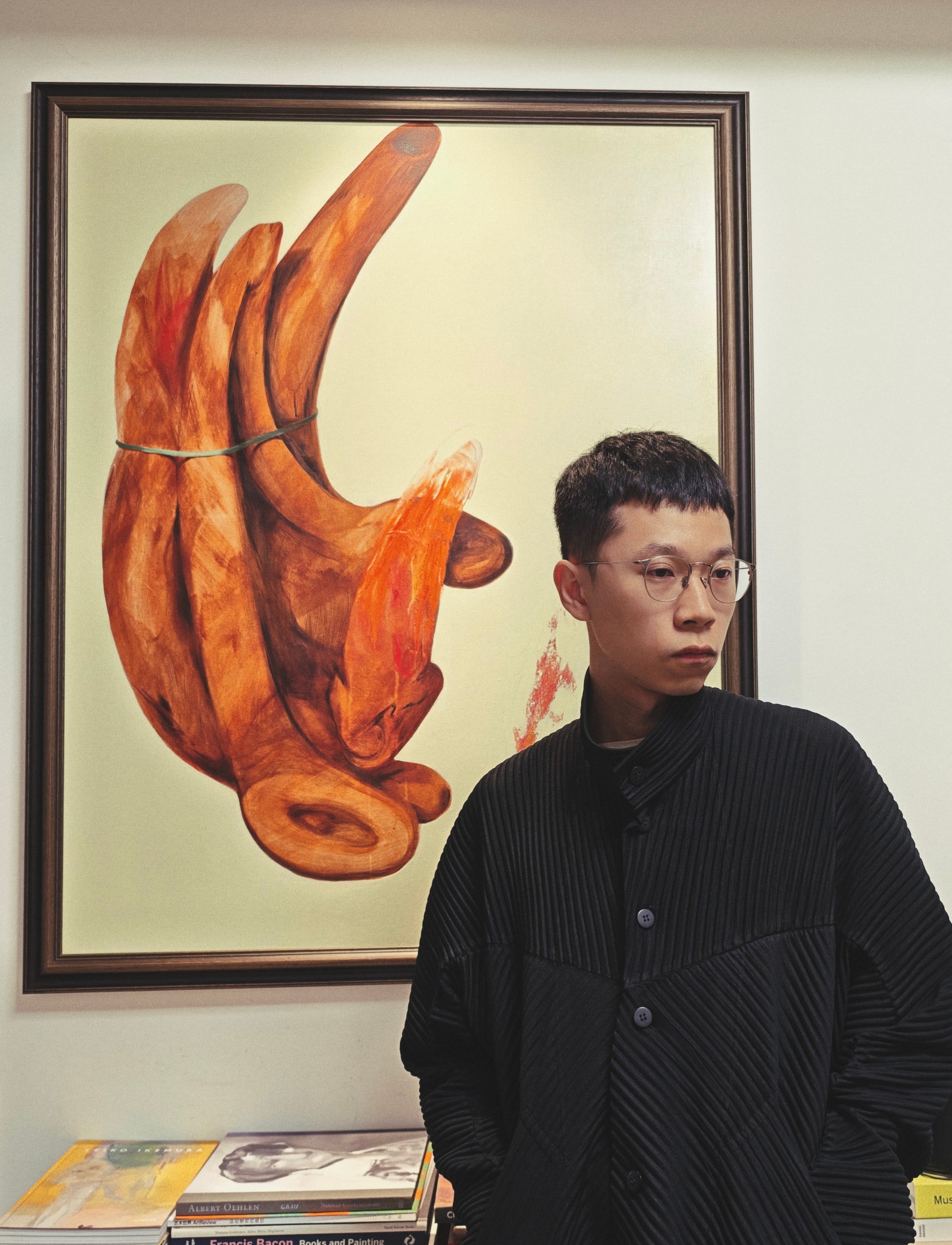 Ye Haibo has quit his job in banking to open an art gallery in his hometown, Dongguan. Photo: Ye Haibo
