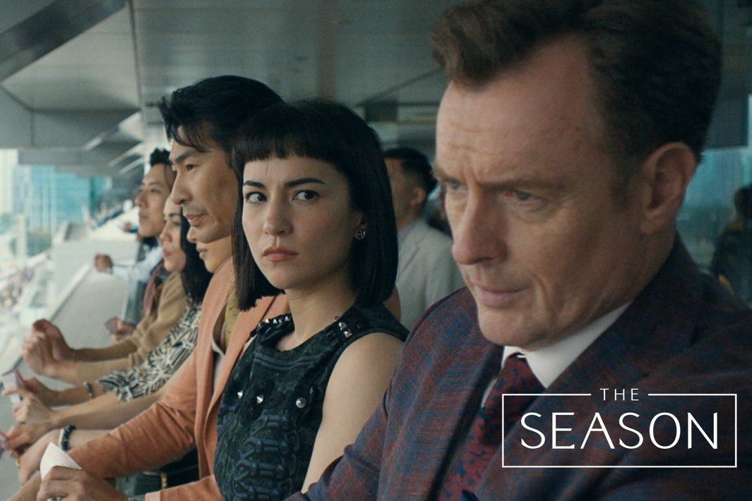 Jessie Mei Li (centre) plays protagonist Cola in revenge drama series The Season. Photo: @studiovo.official/Instagram