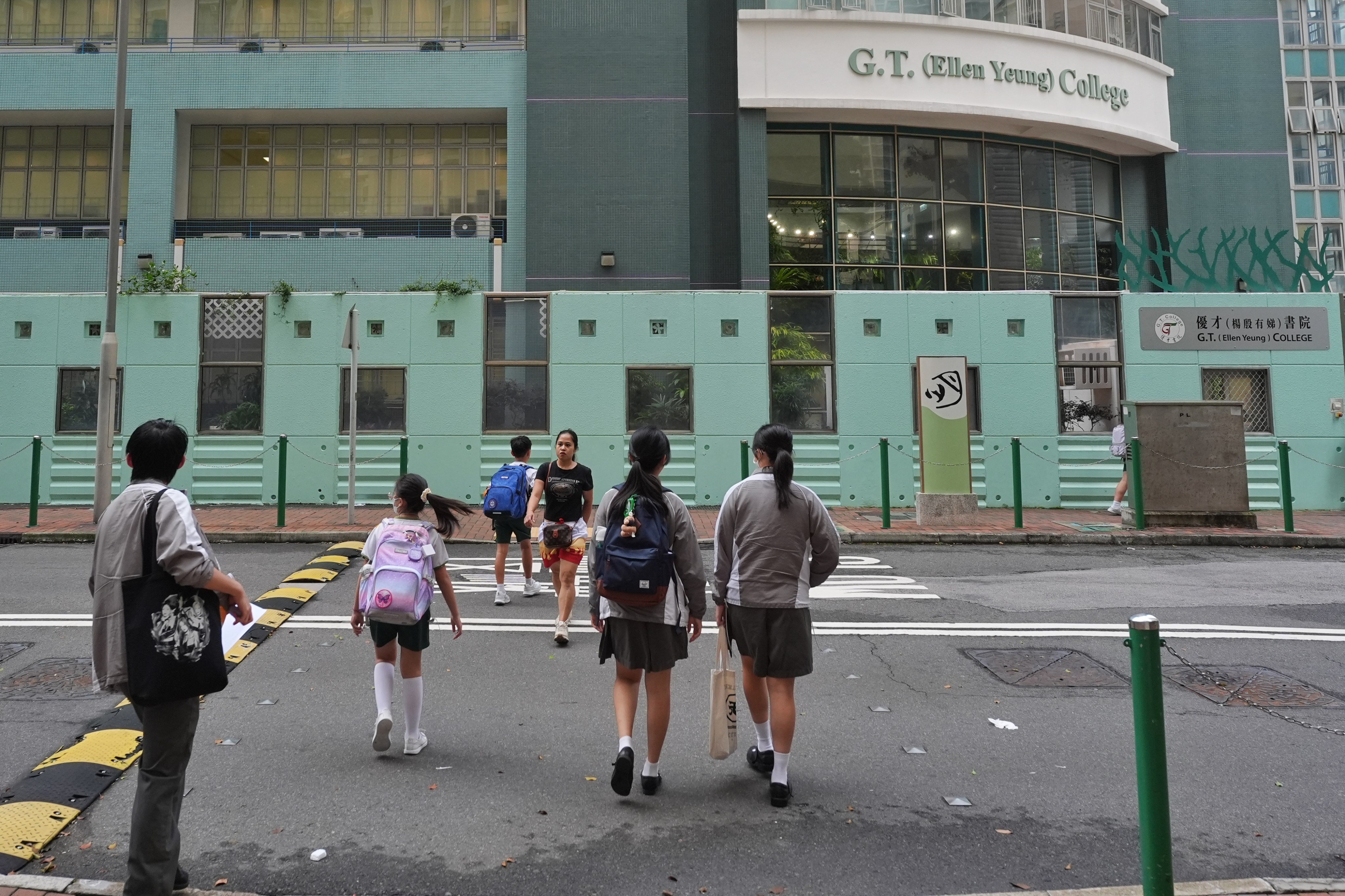 The vice-principal of GT (Ellen Yeung) College says the school will closely monitor students’ emotional wellbeing. Photo: Elson Li