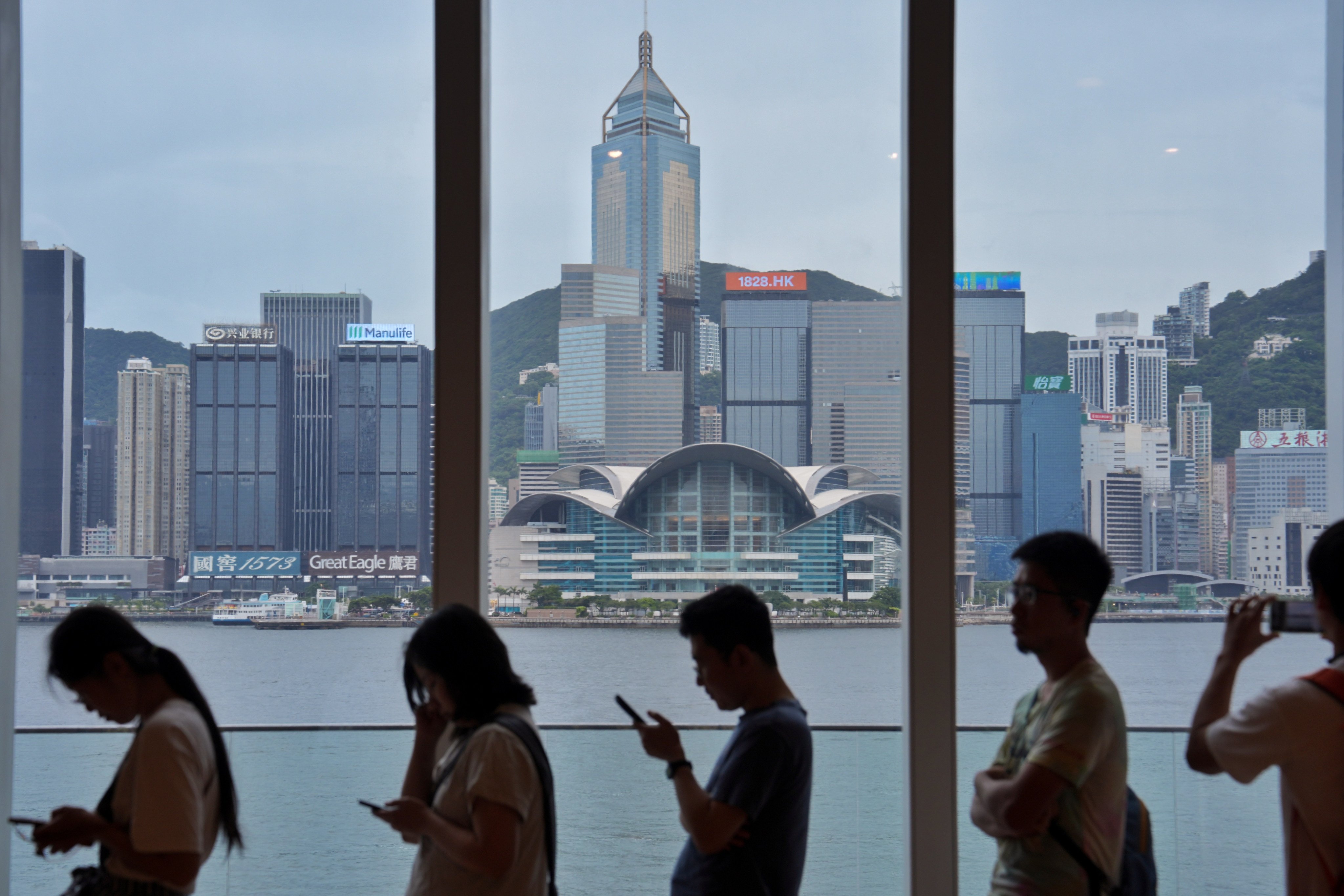 The skyline seen from the Hong Kong Museum of Art. Photo: Elson Li
