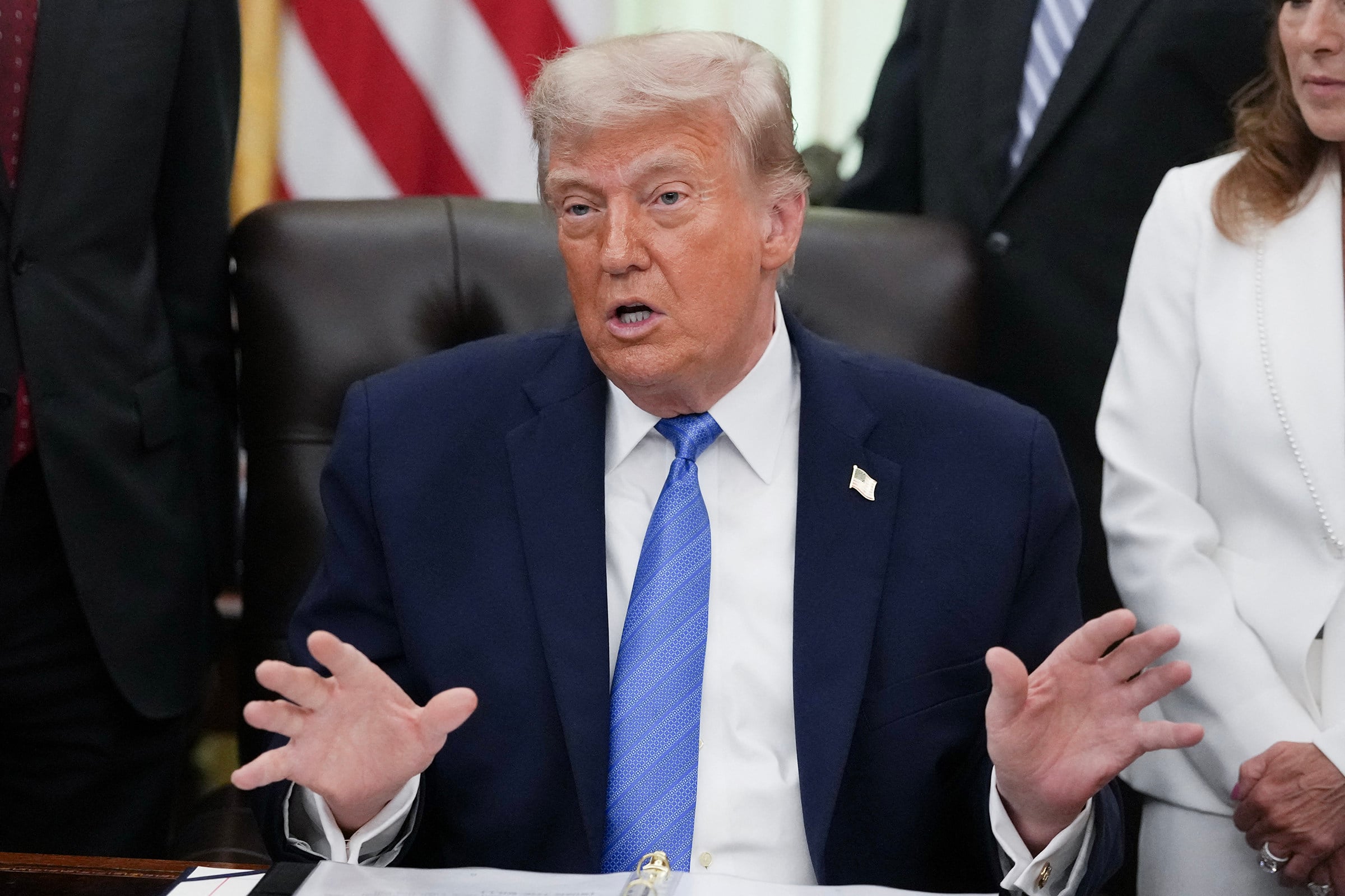 US President Donald Trump has repeatedly predicted a breakthrough with Tehran, even as fighting persisted and negotiations faltered. Photo: TNS