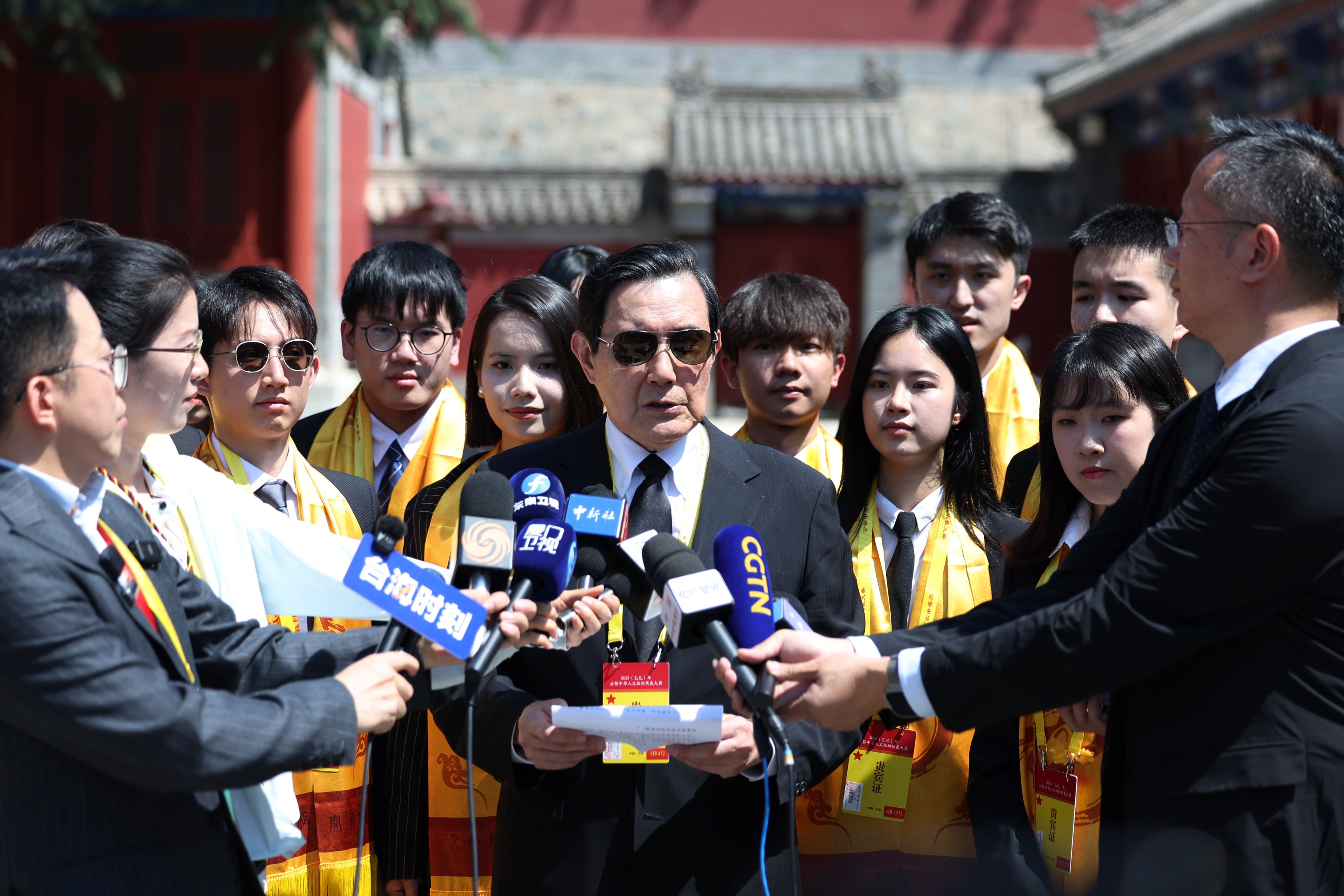 Ma Ying-jeou, who was Taiwanese leader from 2008 to 2016, visits the Chinese mainland in June 2025. Photo: Xinhua