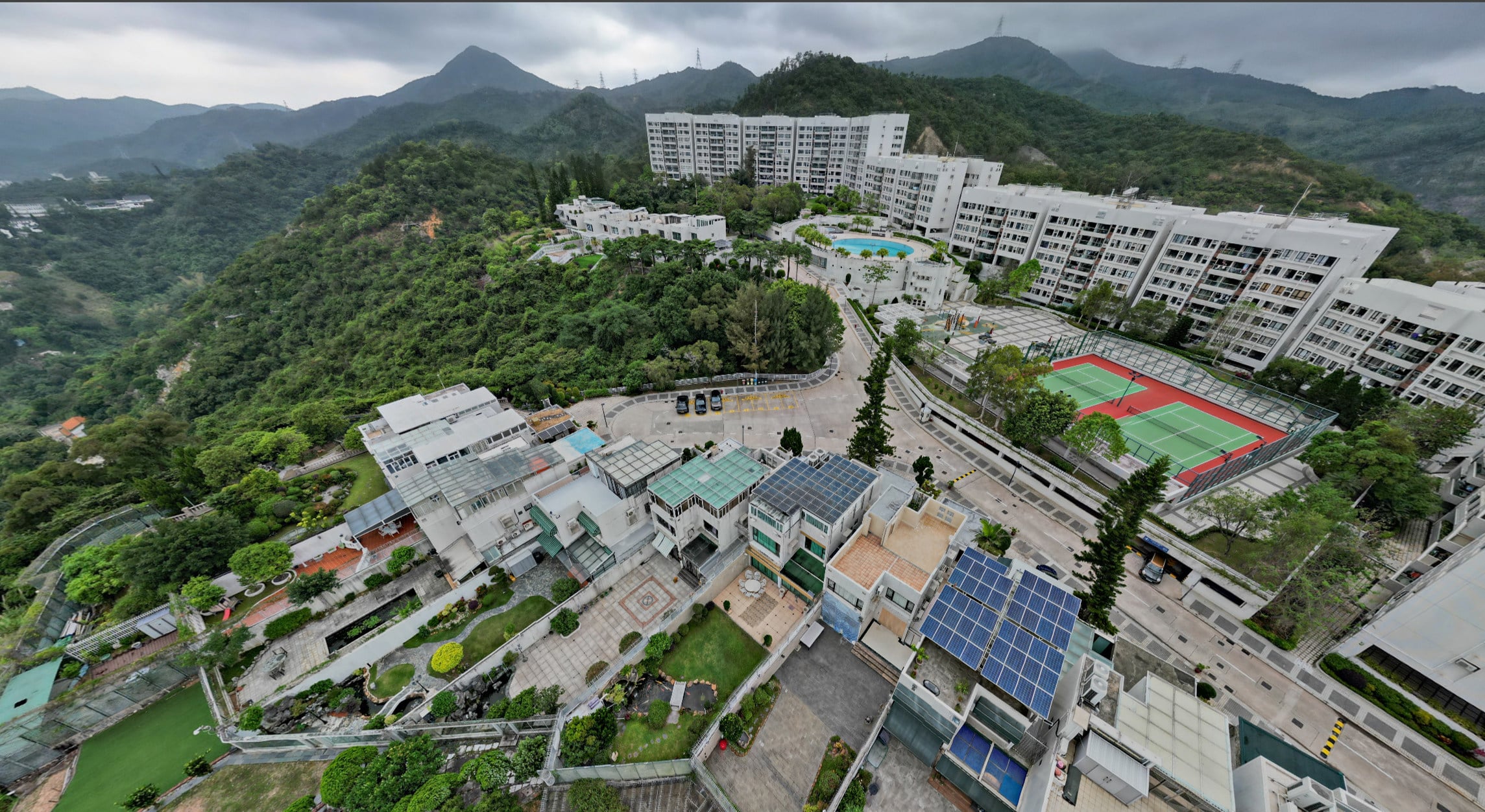 The theft was reported by the owner of a two-storey house at Greenwood Terrace in Fo Tan. Photo: Google Maps