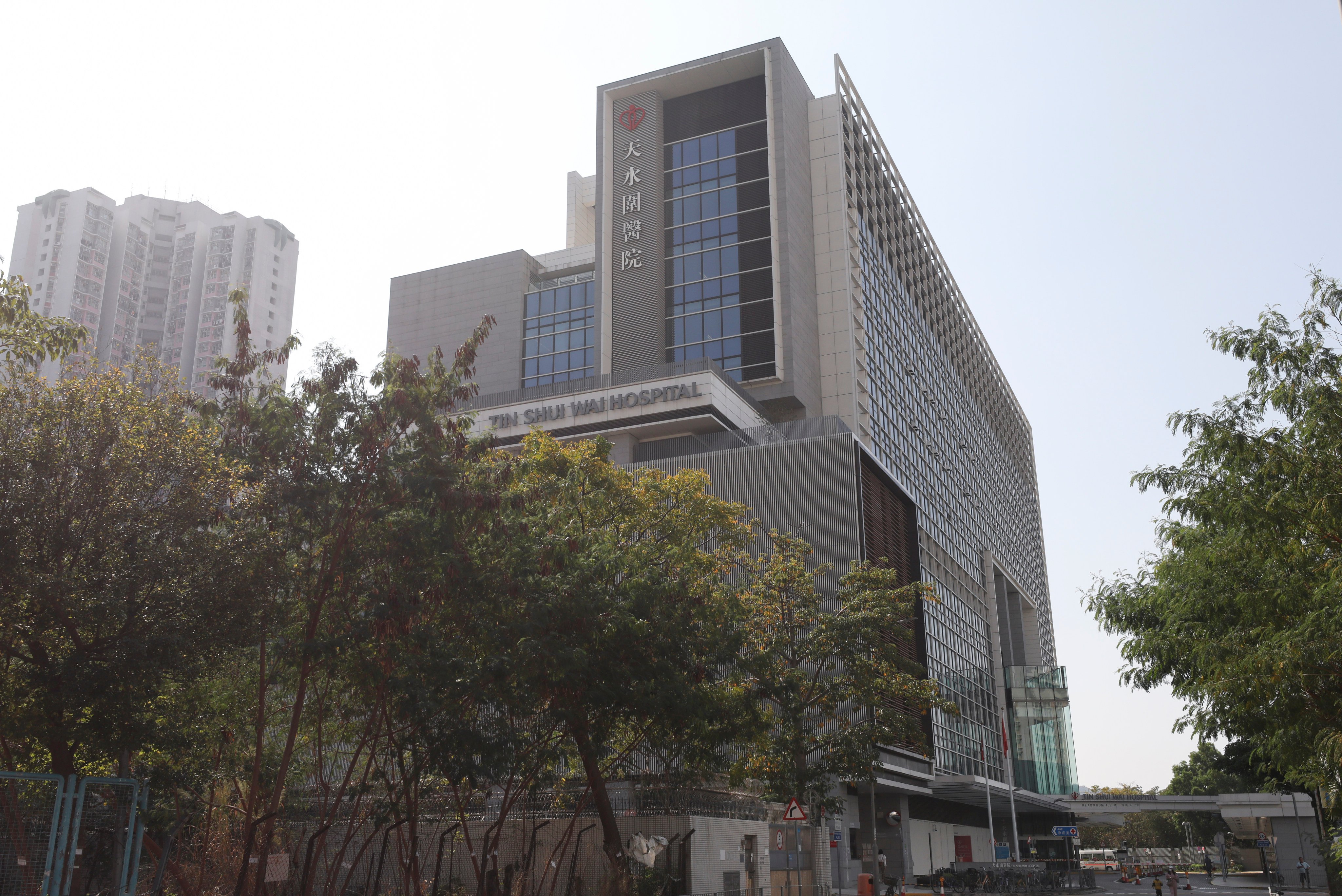 The baby was rushed to Tin Shui Wai Hospital. Photo: Sun Yeung