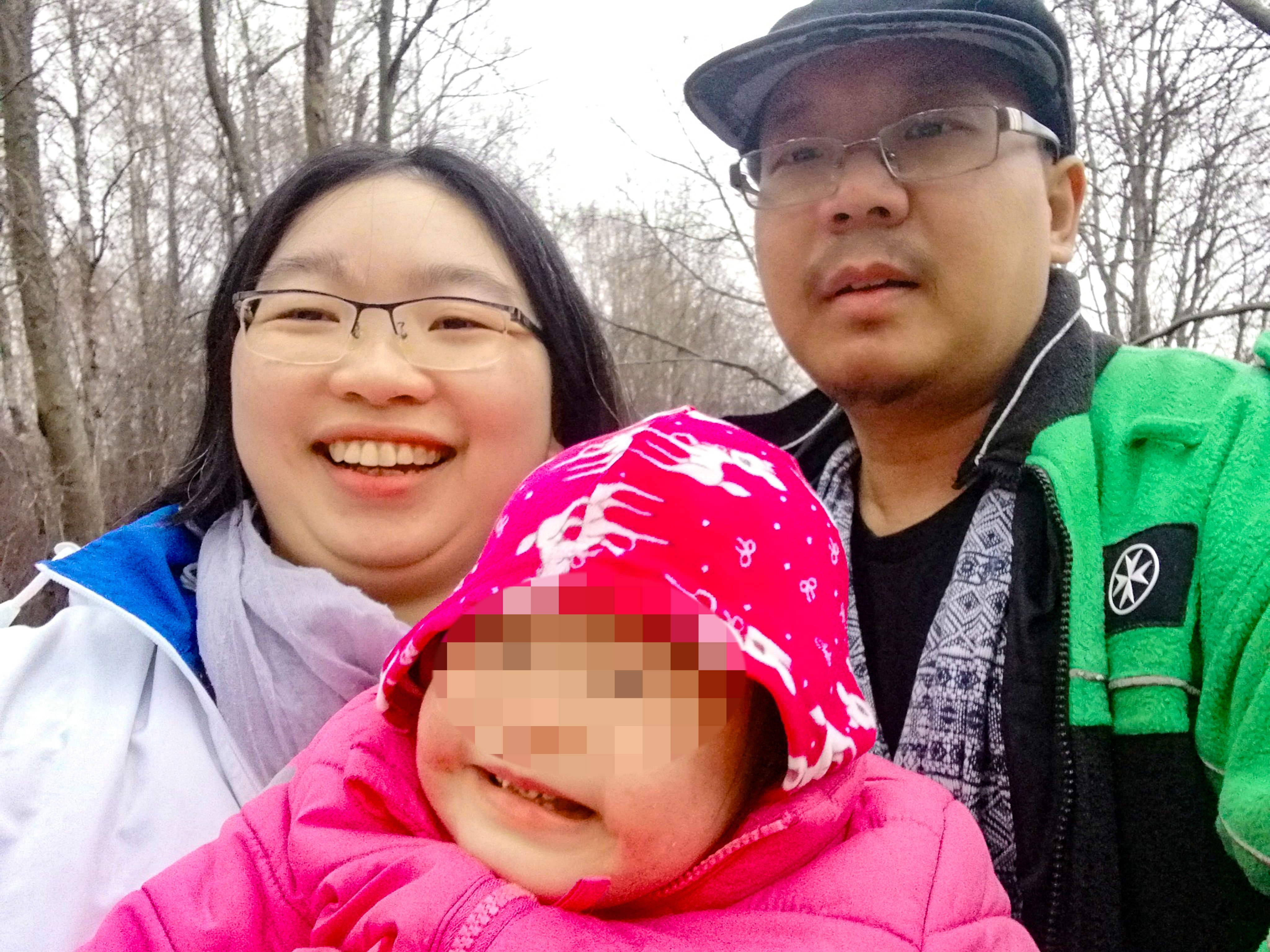 Kwan Pui-sin and Tsang Wai-bong are embroiled in a dispute with Swedish authorities over the custody of their daughter, Lily. Photo: Handout