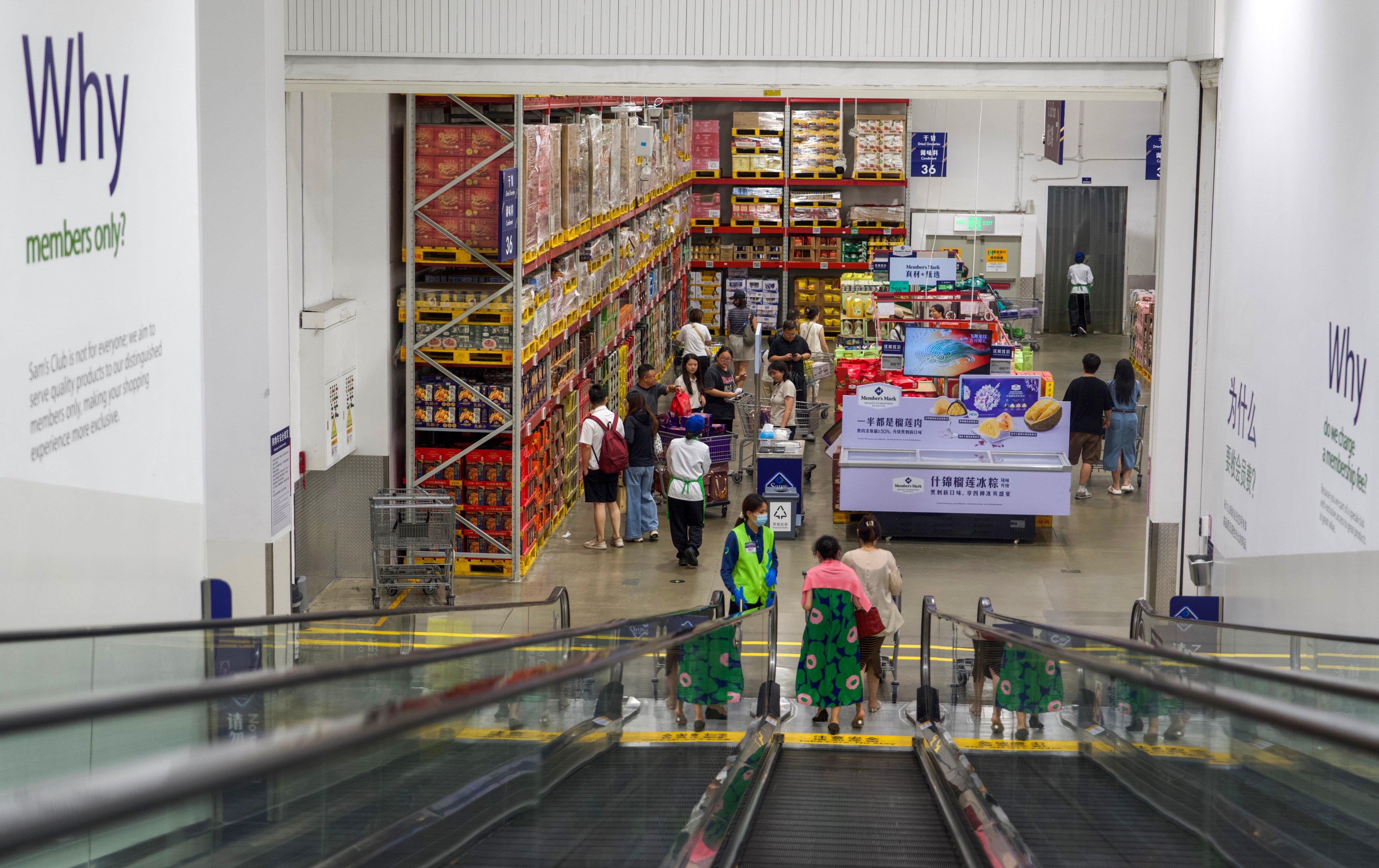 Sam’s Club in Shenzhen. Photo: Sam Tsang