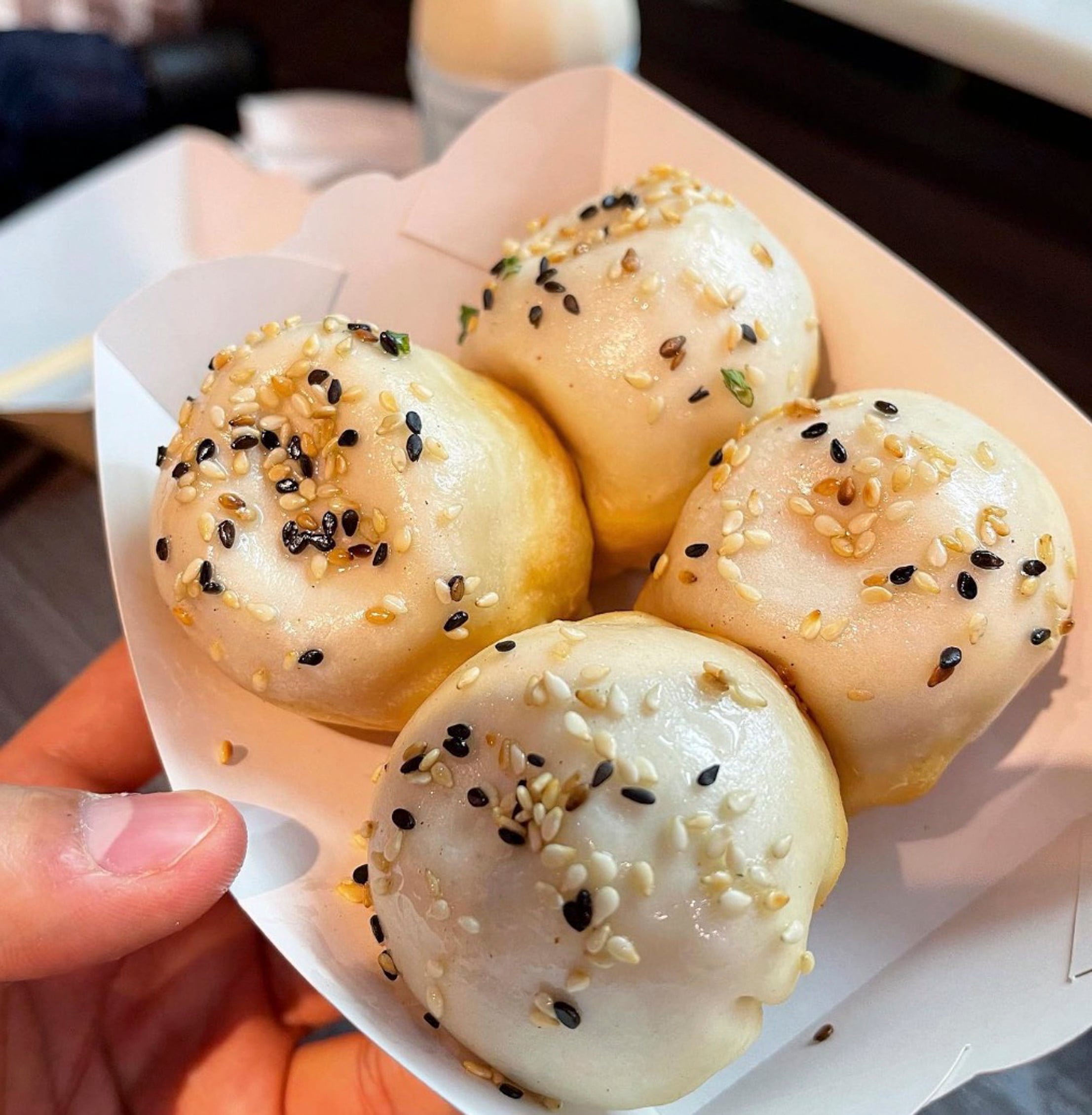 The signature pan-fried buns from Cheung Hing Kee Shanghai Pan-fried Buns. Photo: Instagram/eatwhere.hk
