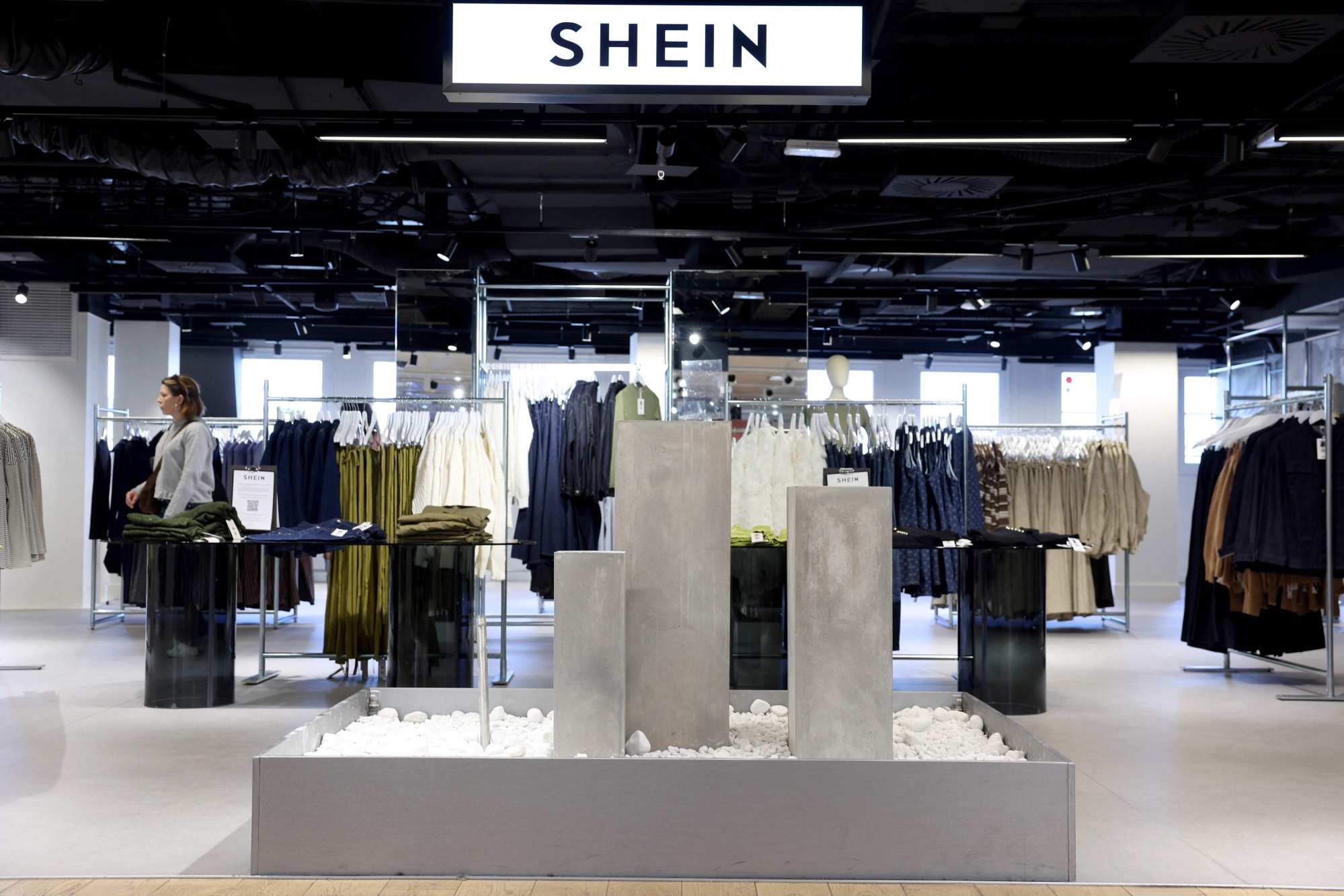 Shein’s first physical outlet in France sparked protests and political scrutiny, with lawmakers summoning SGM executives to explain the partnership. Photo: AFP Shein’s first physical outlet in France sparked protests and political scrutiny, with lawmakers summoning SGM executives to explain the partnership. Photo: AFP