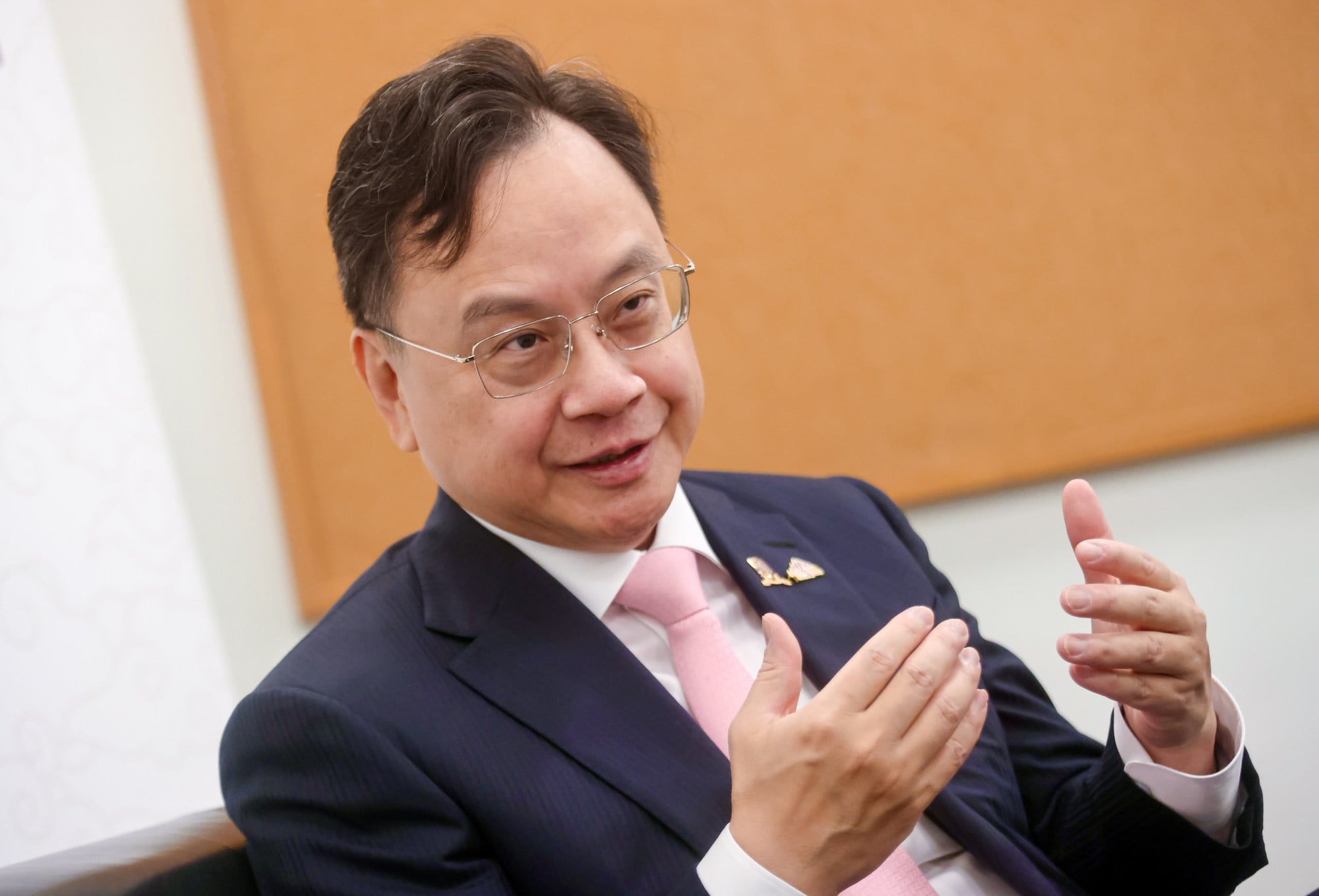 CUHK president Dennis Lo has pledged to strengthen his institution’s strategic partnerships with other universities, industries and government organisations. Photo: Jonathan Wong CUHK president Dennis Lo has pledged to strengthen his institution’s strategic partnerships with other universities, industries and government organisations. Photo: Jonathan Wong