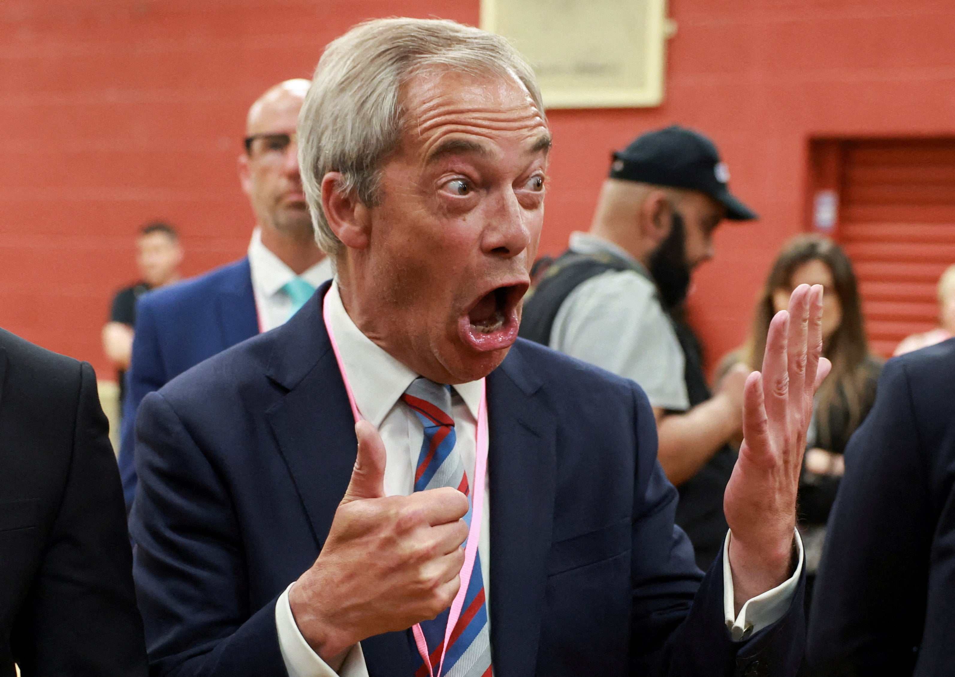 Reform UK leader Nigel Farage faces an unexpected challenger as a new, harder-line splinter party threatens to disrupt his electoral momentum. Photo: Reuters