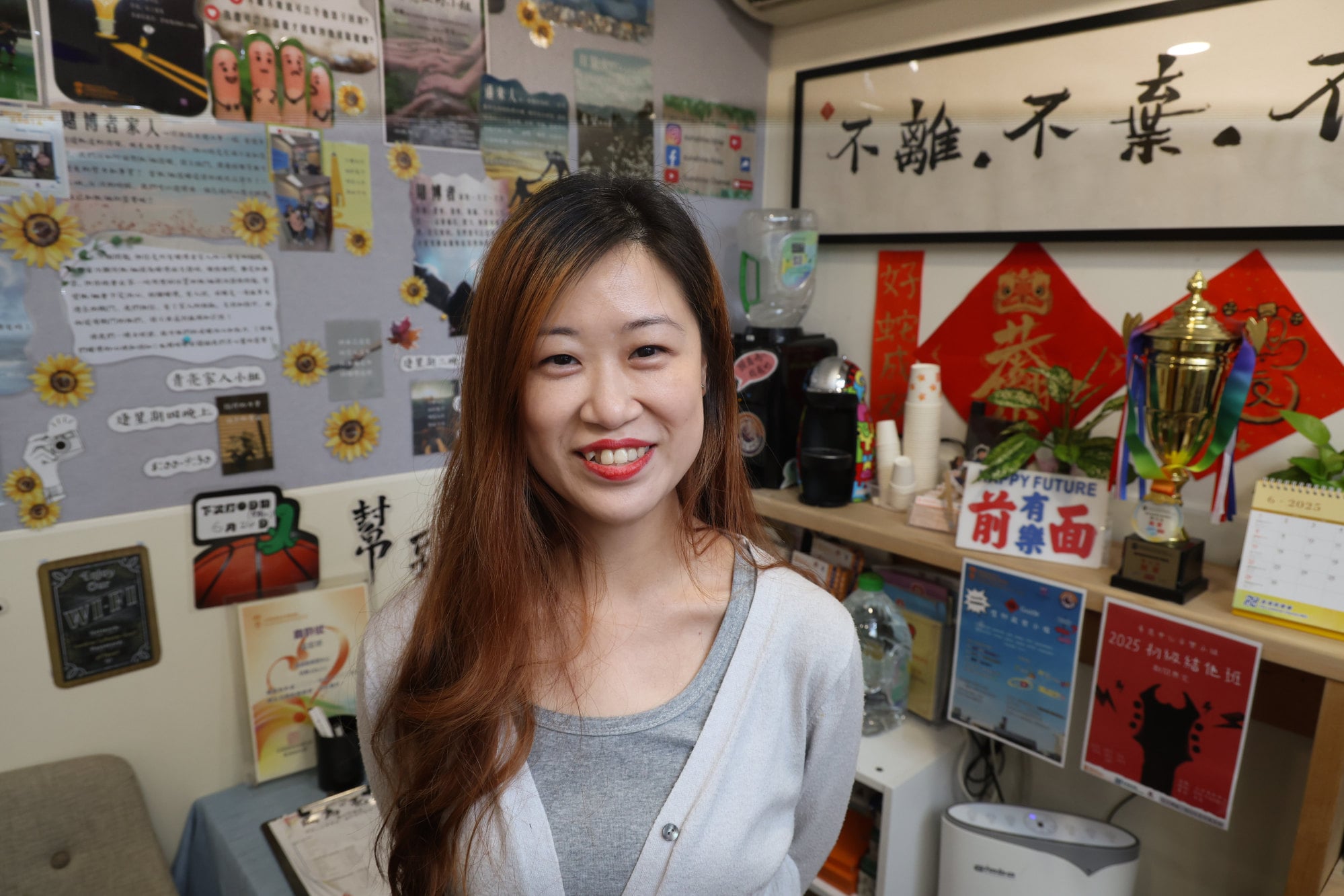 Crystal Leung, officer-in-charge at Sunshine Lutheran Centre, says the number of clients it saw under the age of 30 had risen in recent years, with more young gamblers wagering on illegal platforms. Photo: Dickson Lee Crystal Leung, officer-in-charge at Sunshine Lutheran Centre, says the number of clients it saw under the age of 30 had risen in recent years, with more young gamblers wagering on illegal platforms. Photo: Dickson Lee