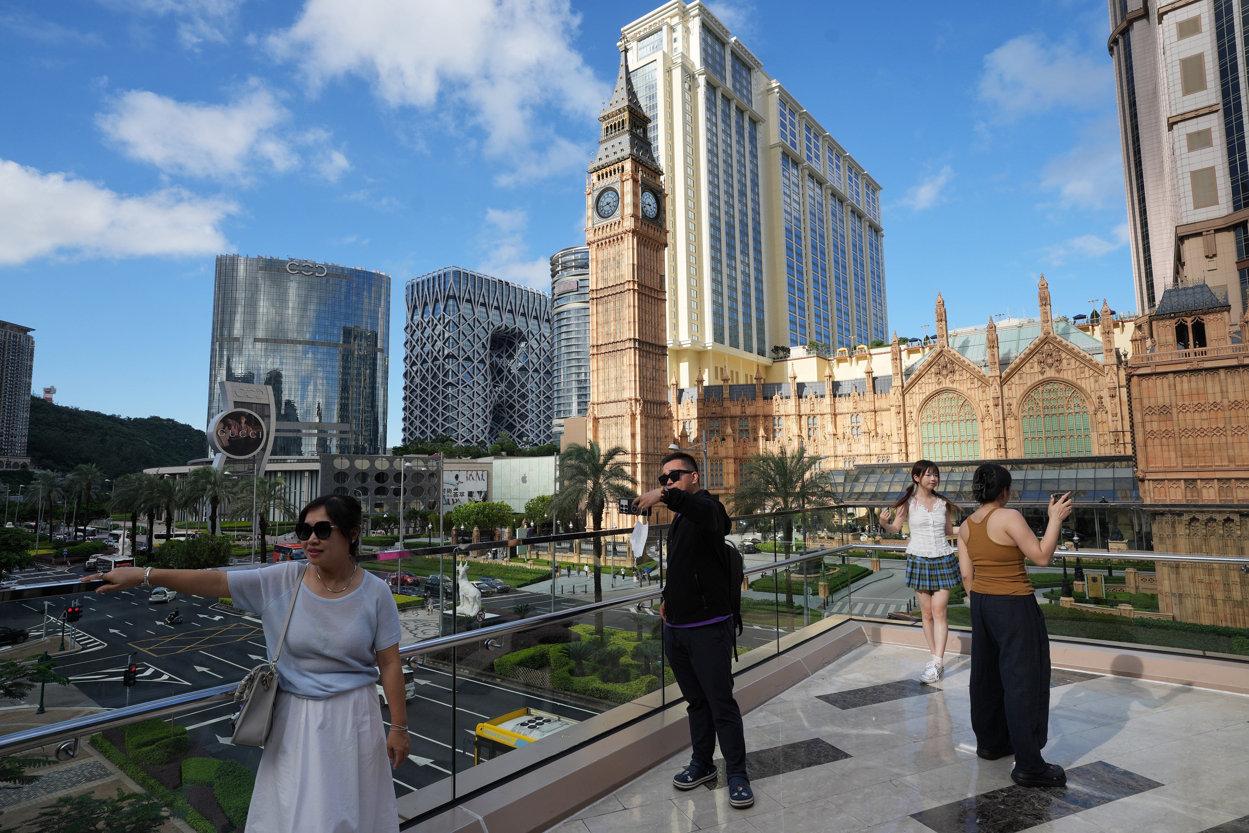 Macau’s visitor numbers surpassed  a “psychological barrier” of 40 million last year. Photo: Elson Li