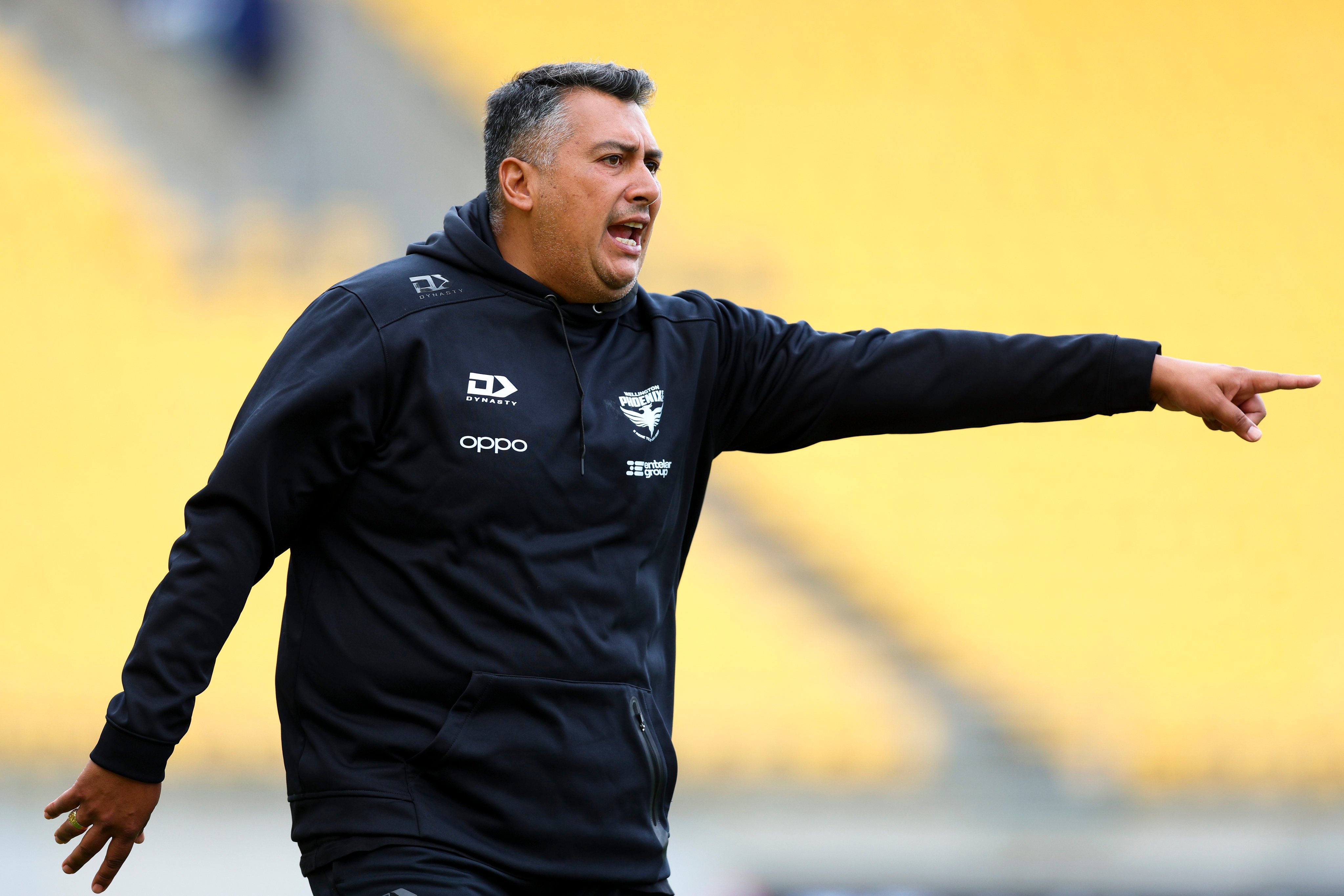Giancarlo Italiano led Wellington Phoenix to their best A-League finish in the 2023-24 season, when they came second in his first campaign in charge. Photo: Getty Images