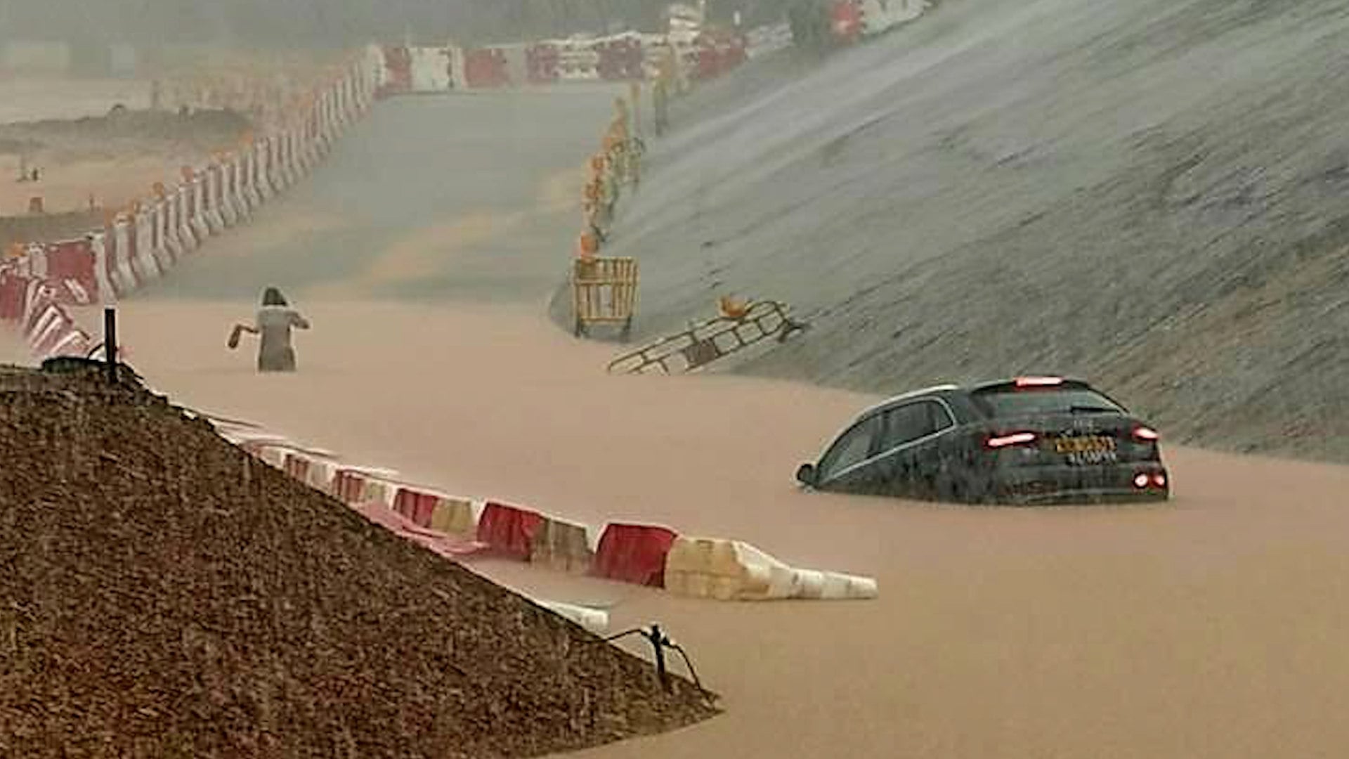 Hong Kong’s second black rainstorm warning of the year was issued on Thursday, as a majority of the New Territories  was struck by floods.