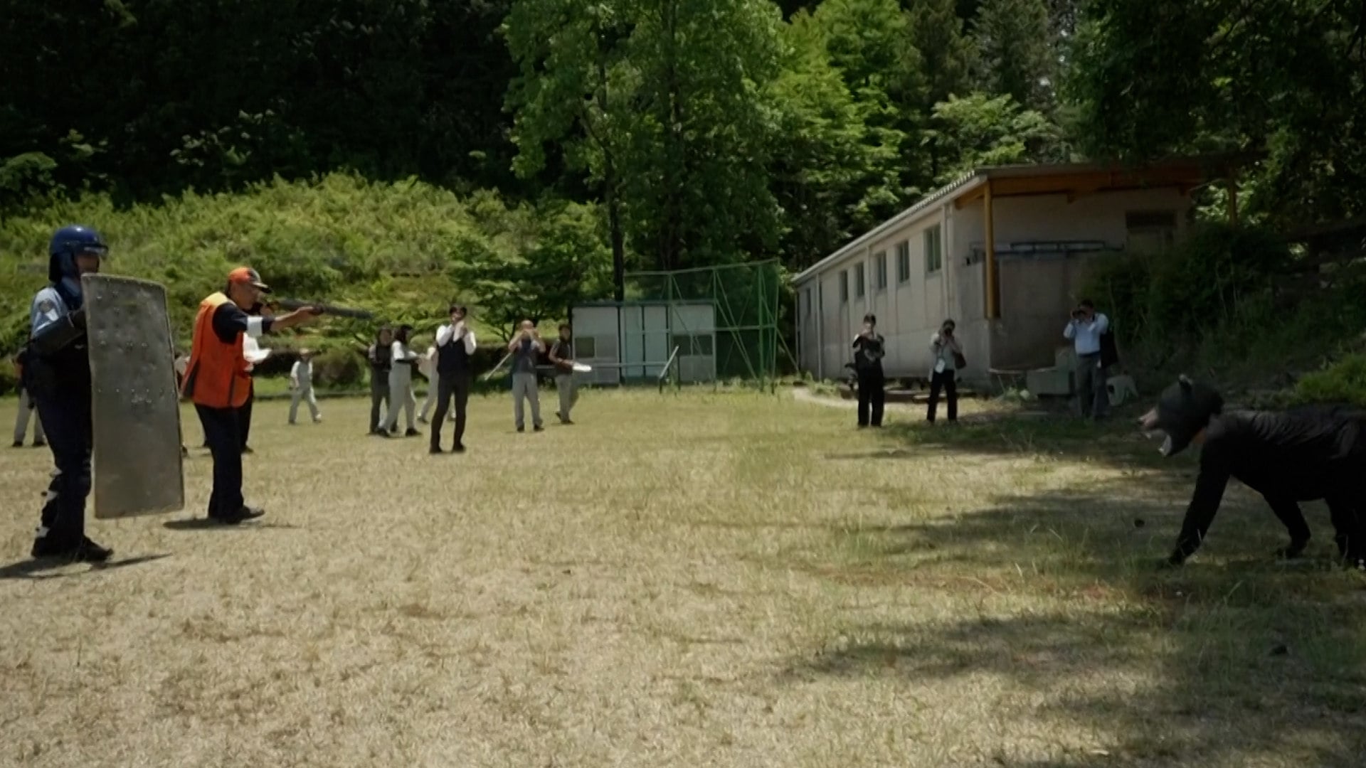 Web thumbnail for Japan bear drill vertical video