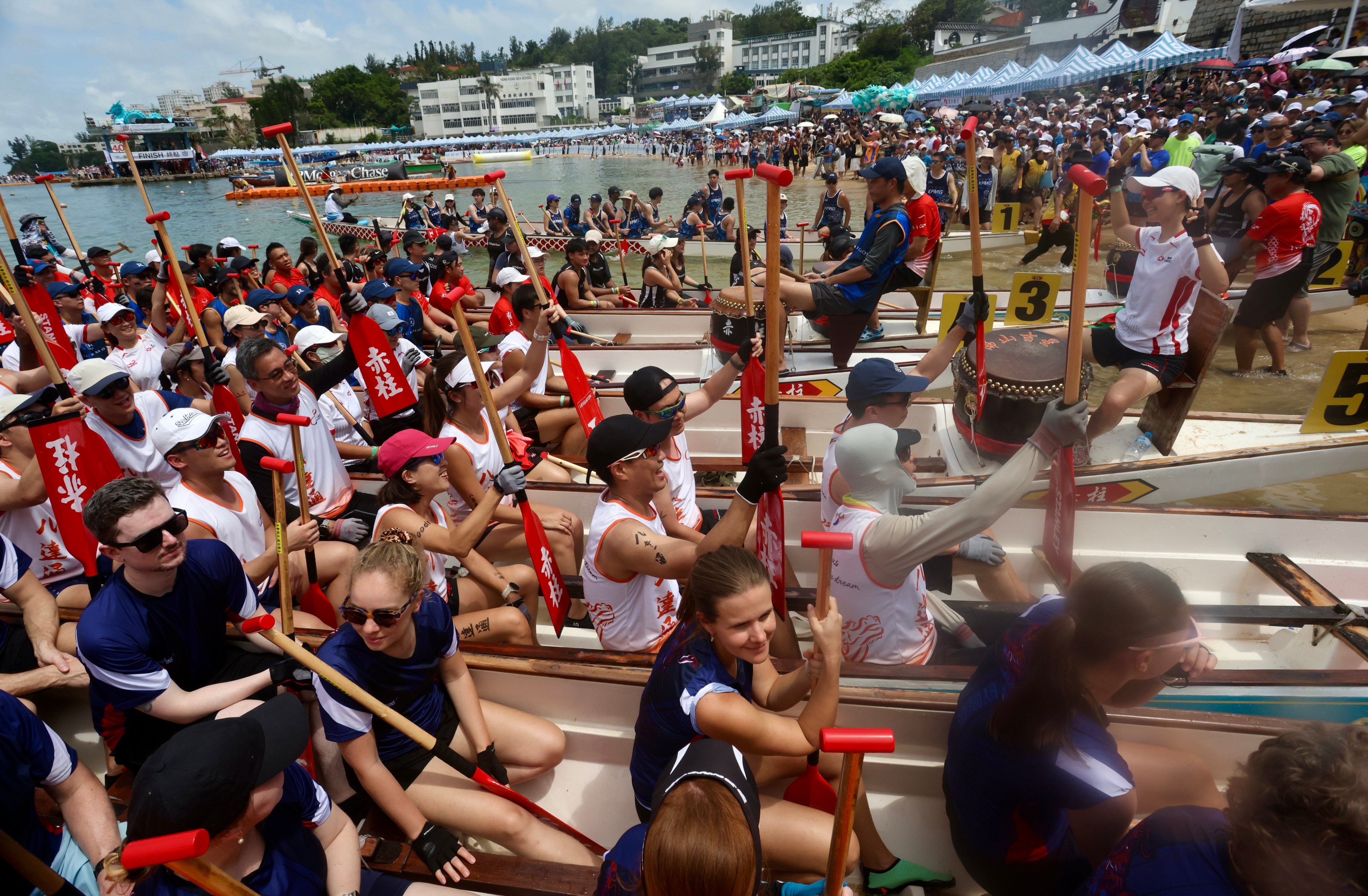 The hotel chain’s new festival programme has launched as part of a five-year partnership with the Stanley International Dragon Boat Championships. Photo: Jonathan Wong